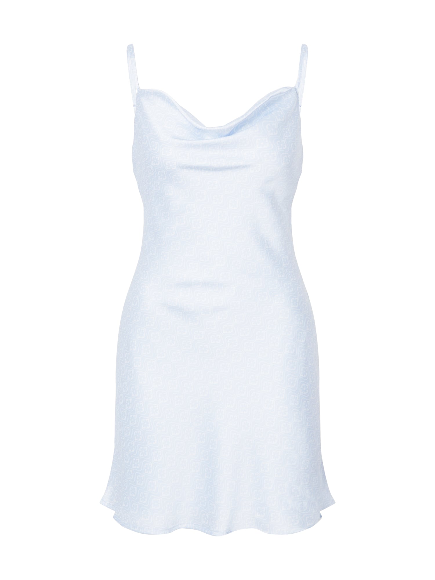 HOLLISTER Obleka  svetlo modra / bela