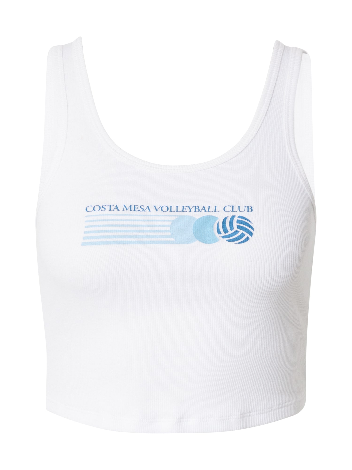 HOLLISTER Top  modra / svetlo modra / bela