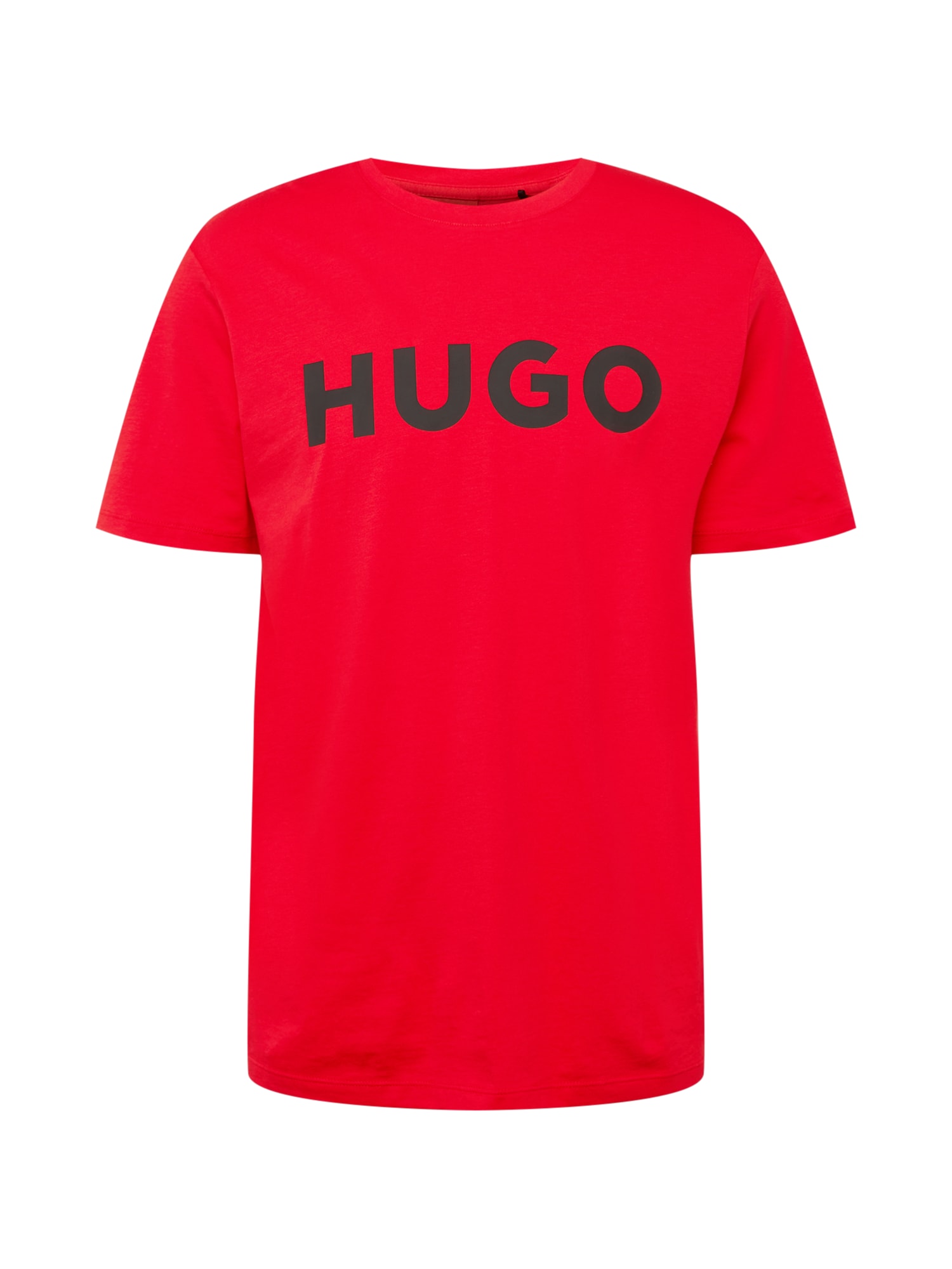 HUGO Majica 'Dulivio'  rdeča / črna