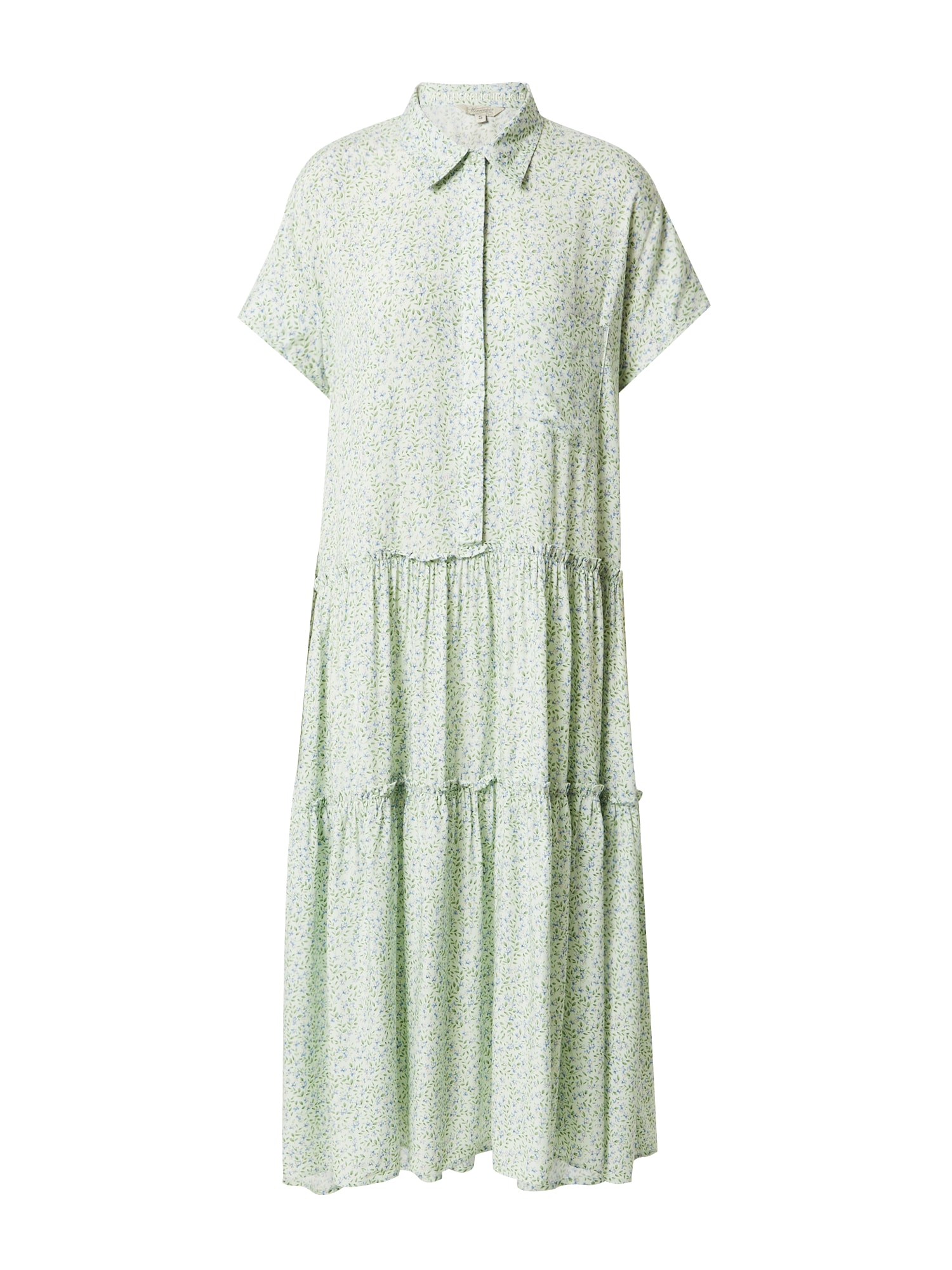 Herrlicher Dolga srajca 'Adelie'  modra / zelena / pastelno zelena