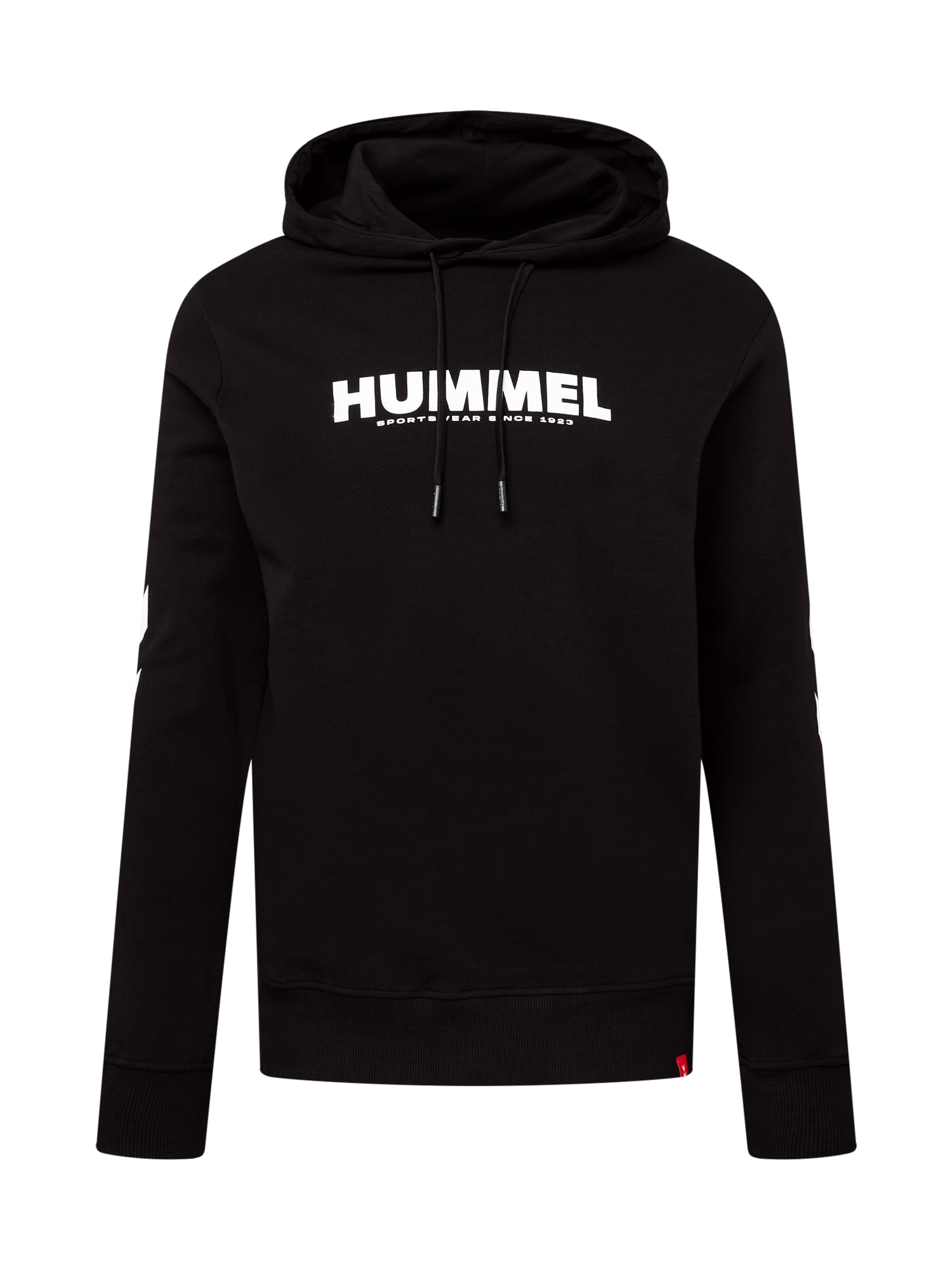 Hummel Športna majica  črna / bela