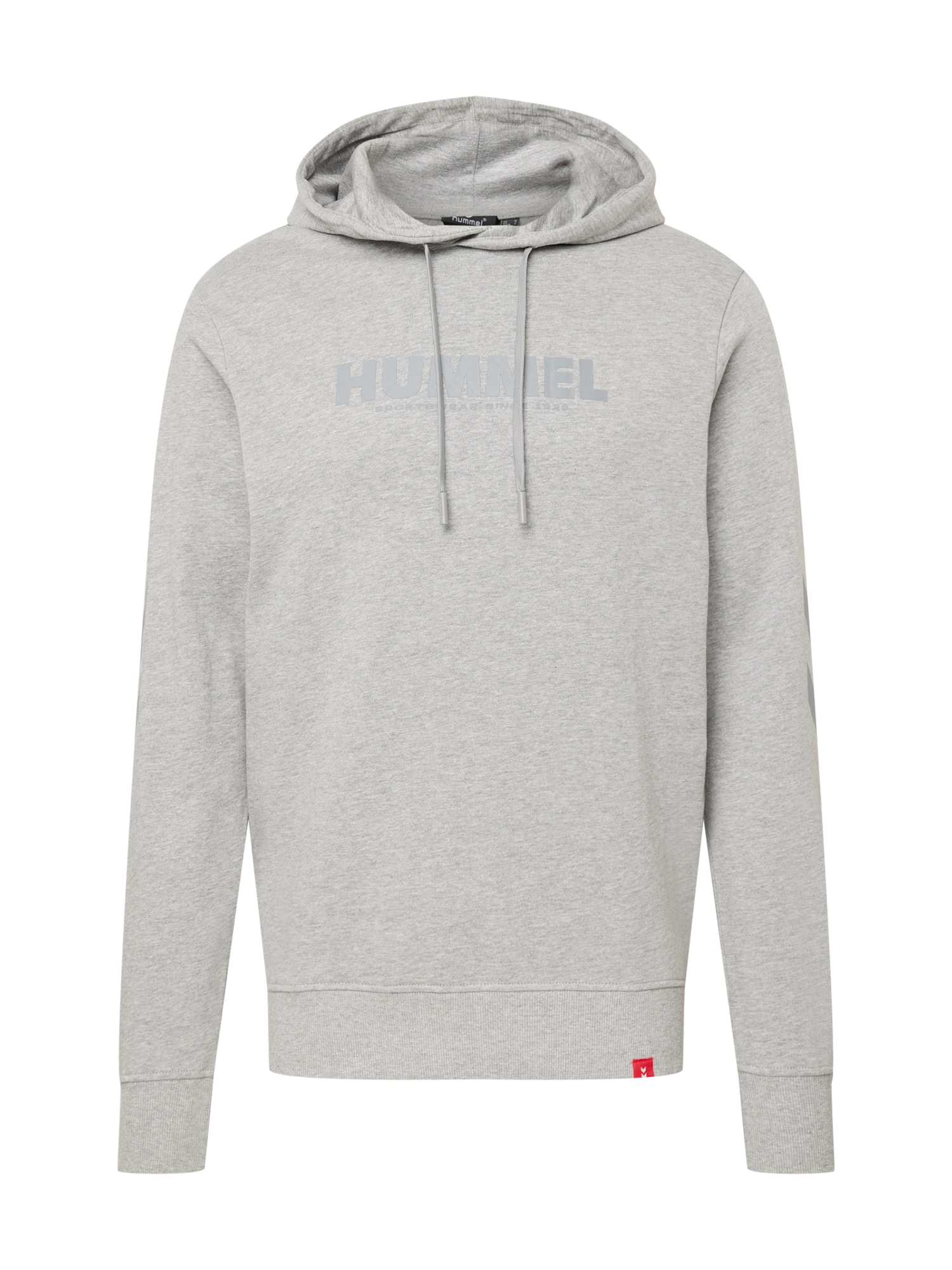 Hummel Športna majica  temno siva / pegasto siva