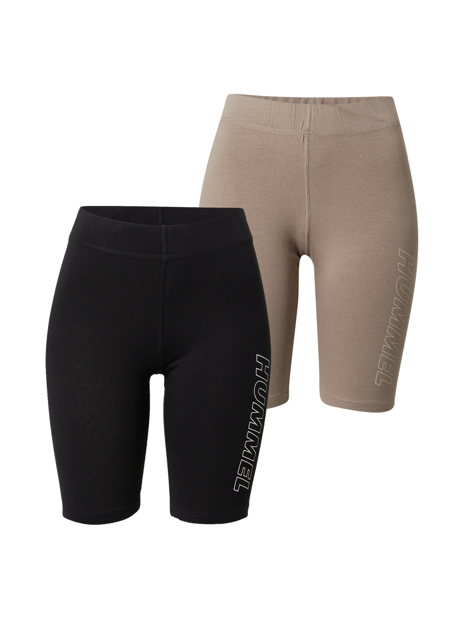 Hummel Športne hlače 'MAJA'  rjava / črna / bela