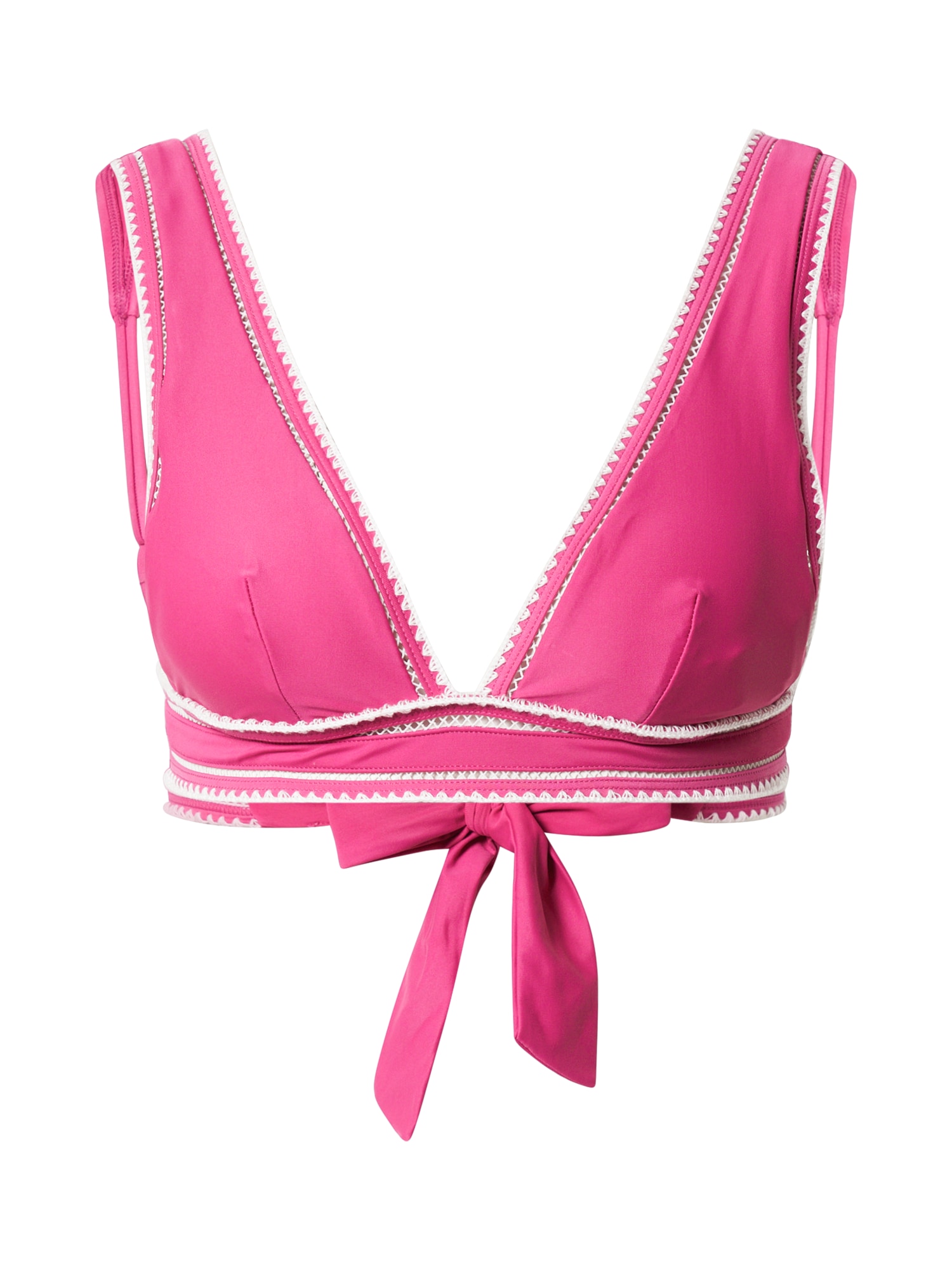 Hunkemöller Bikini zgornji del 'Maya'  fuksija / bela