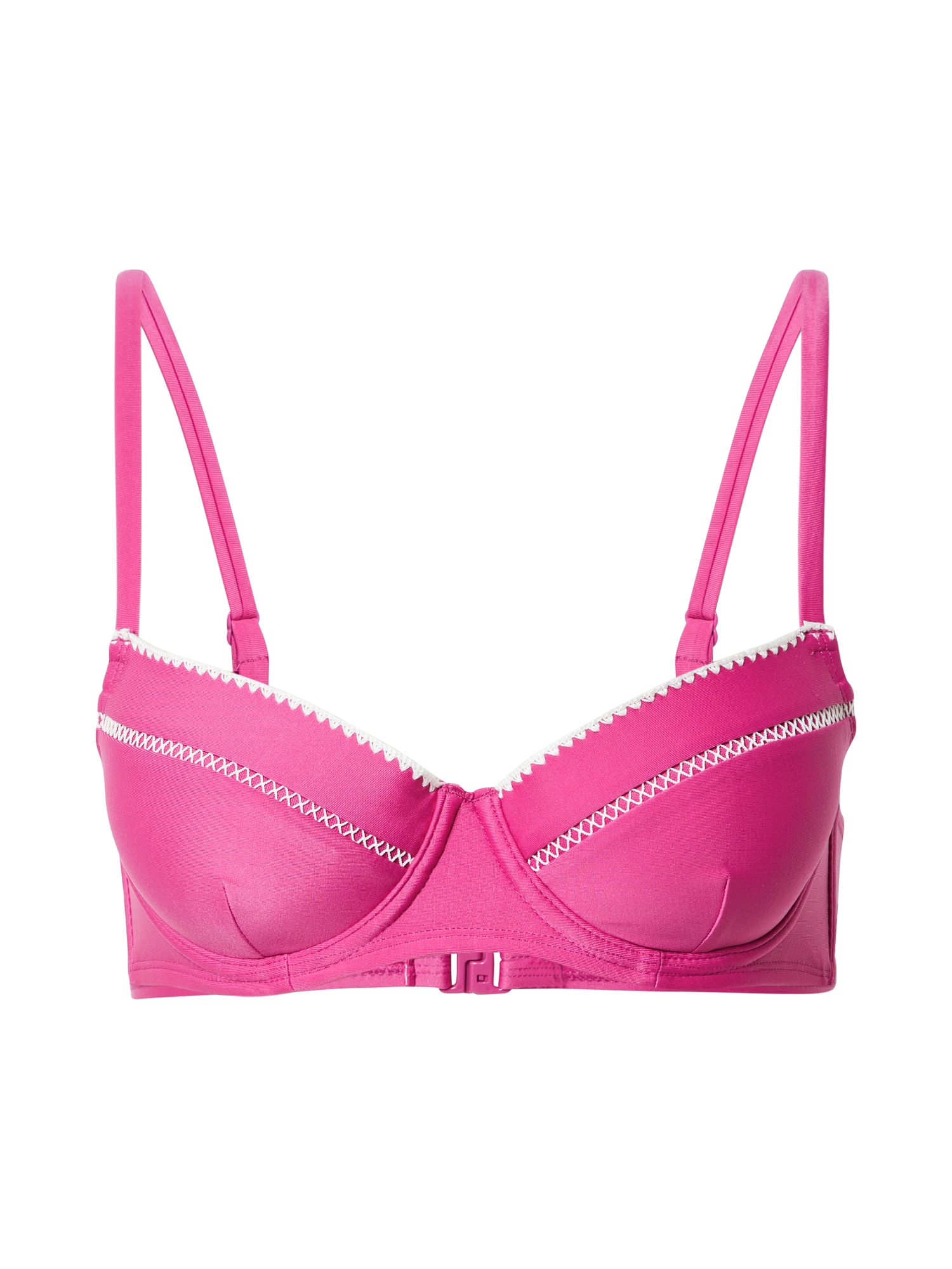 Hunkemöller Bikini zgornji del 'Maya'  fuksija / bela