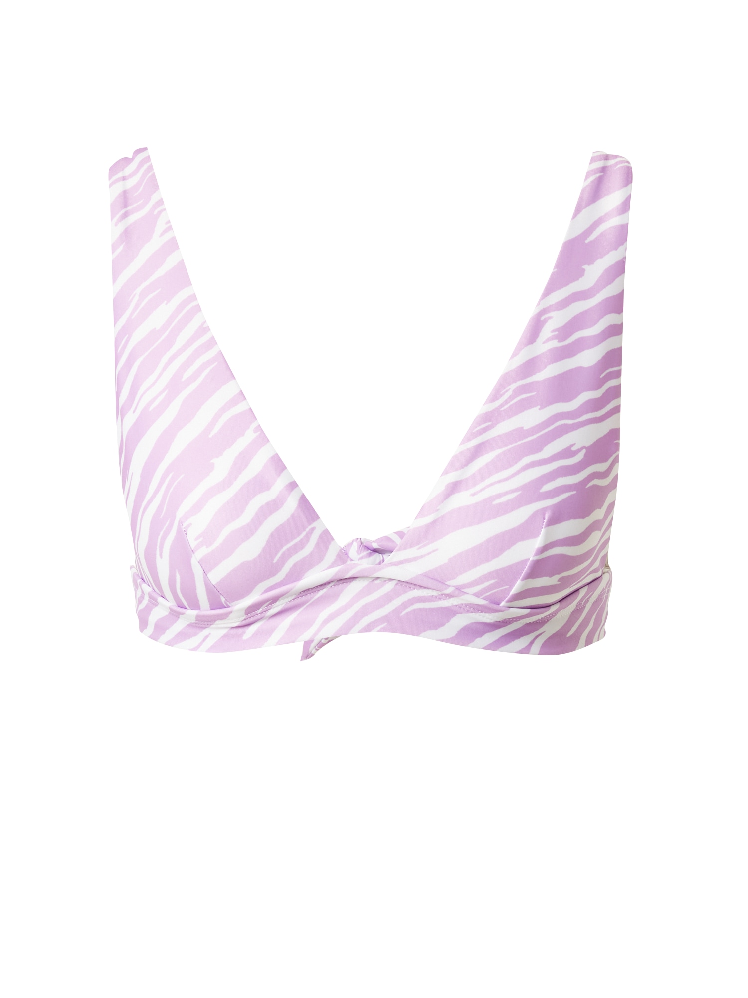 Hunkemöller Bikini zgornji del  svetlo lila / bela