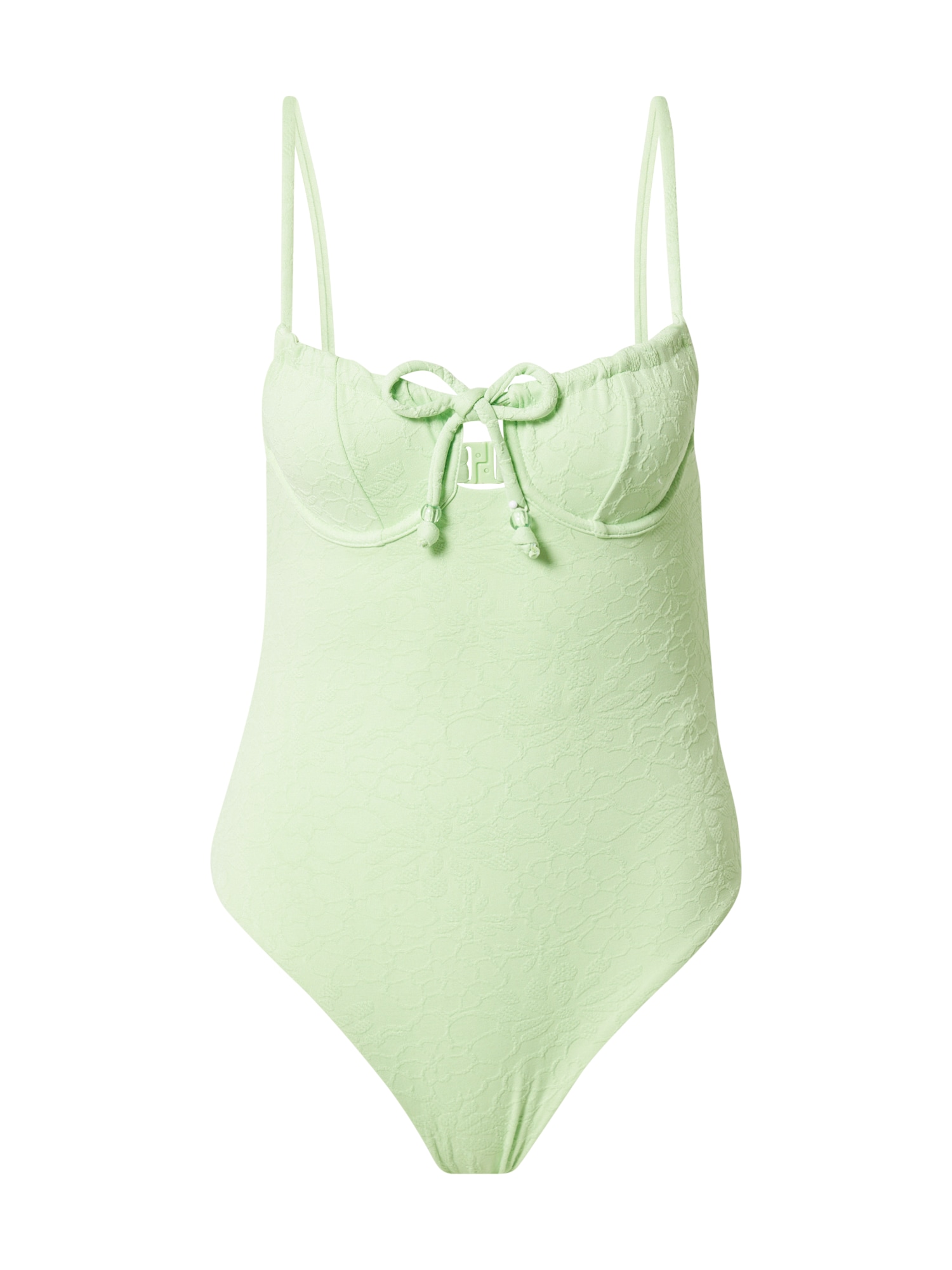 Hunkemöller Enodelne kopalke  pastelno zelena