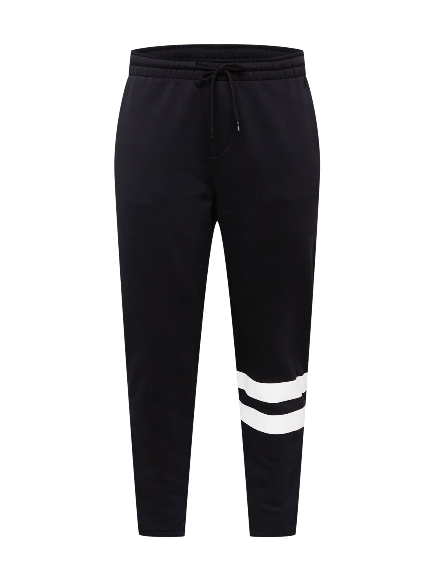 Hurley Športne hlače ' OCEANCARE'  črna / bela