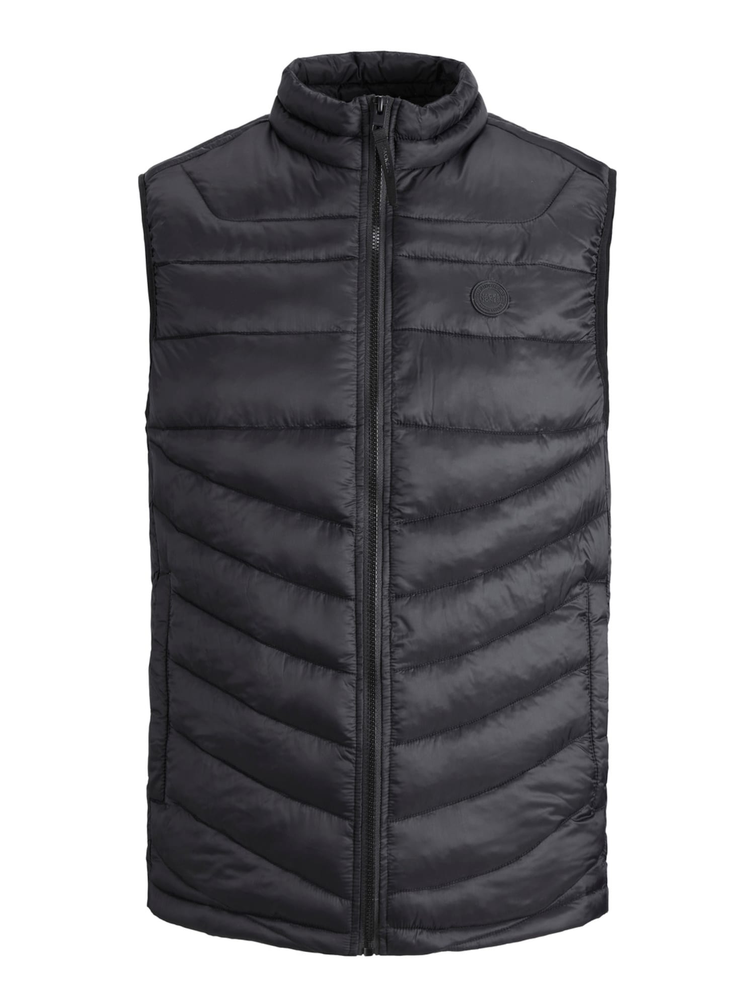 JACK & JONES Brezrokavnik 'Ehero'  črna