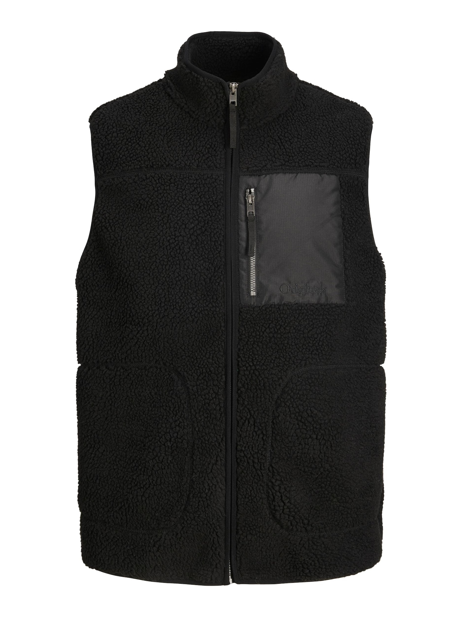 JACK & JONES Brezrokavnik 'Park'  črna
