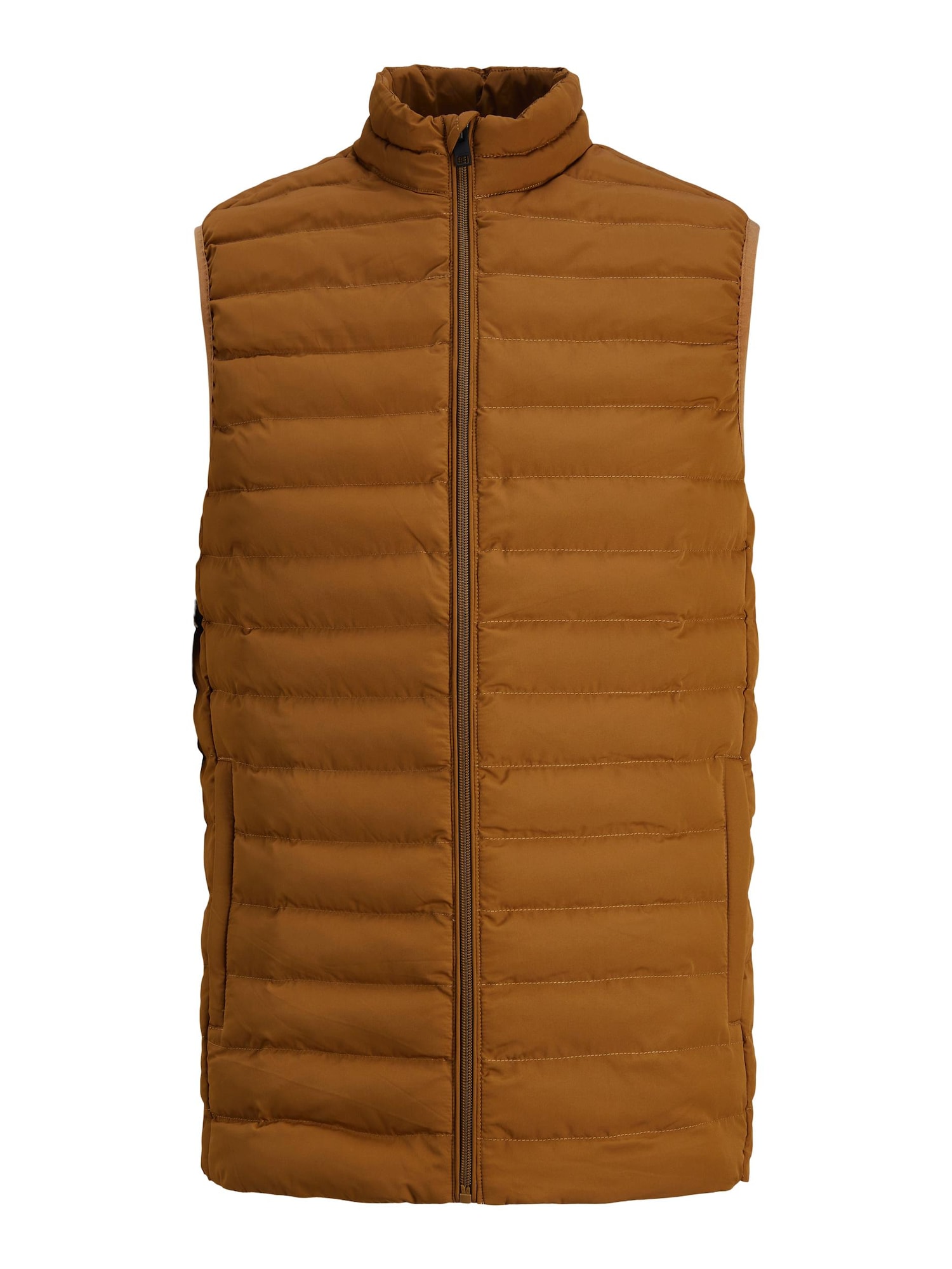 JACK & JONES Brezrokavnik  karamel