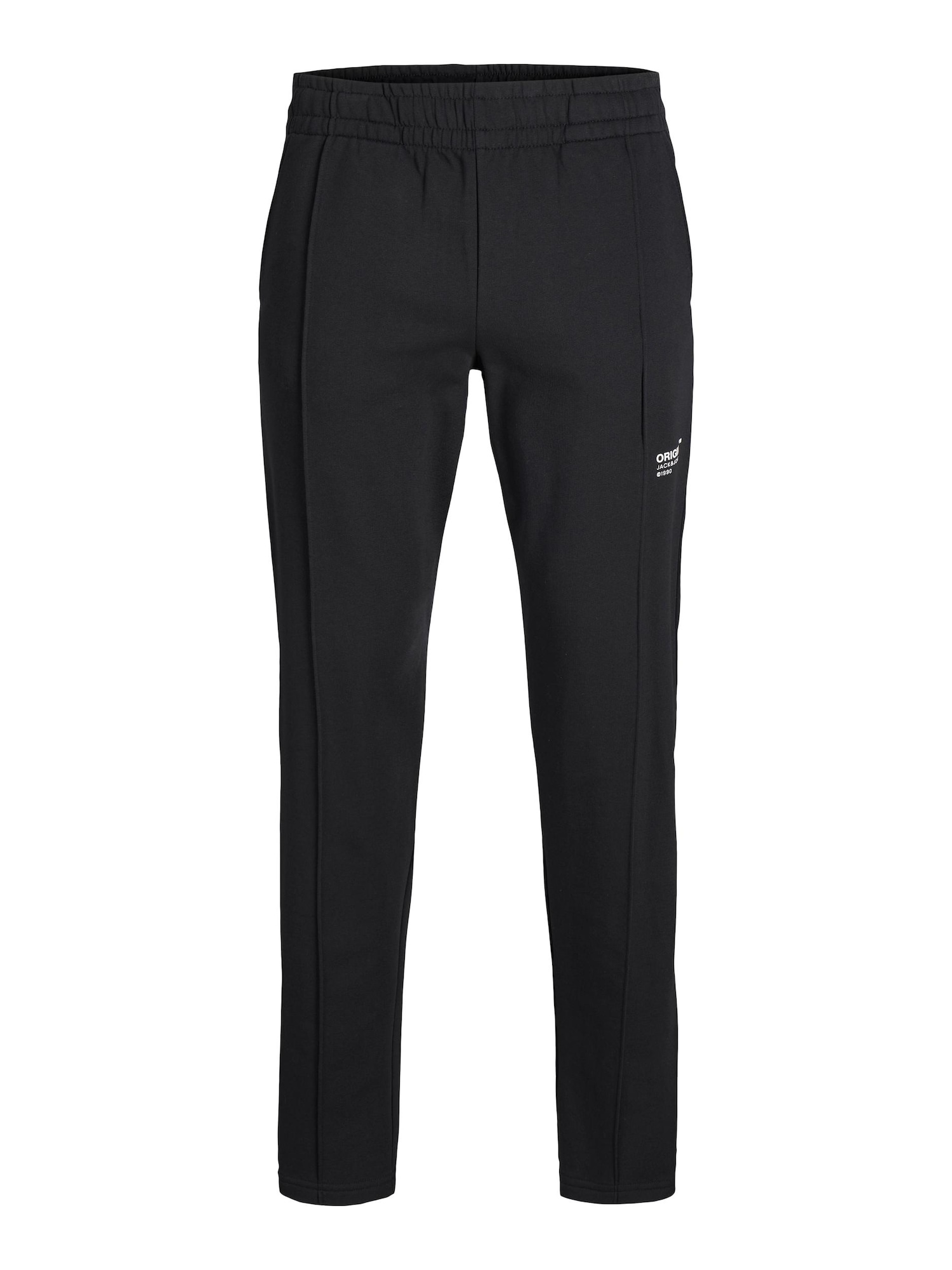 JACK & JONES Hlače 'KANE'  črna / bela