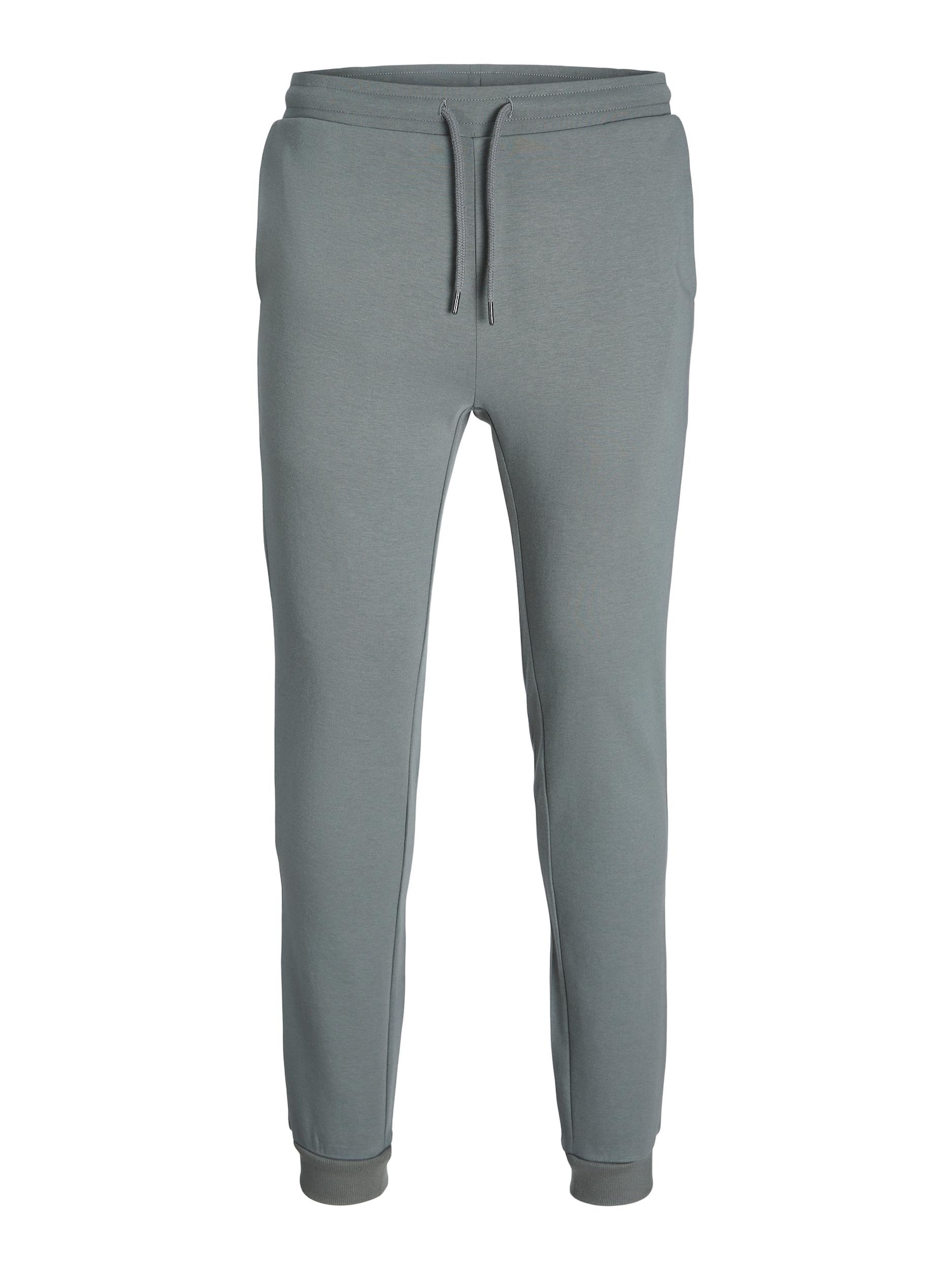 JACK & JONES Hlače 'WILL'  siva / črna / bela