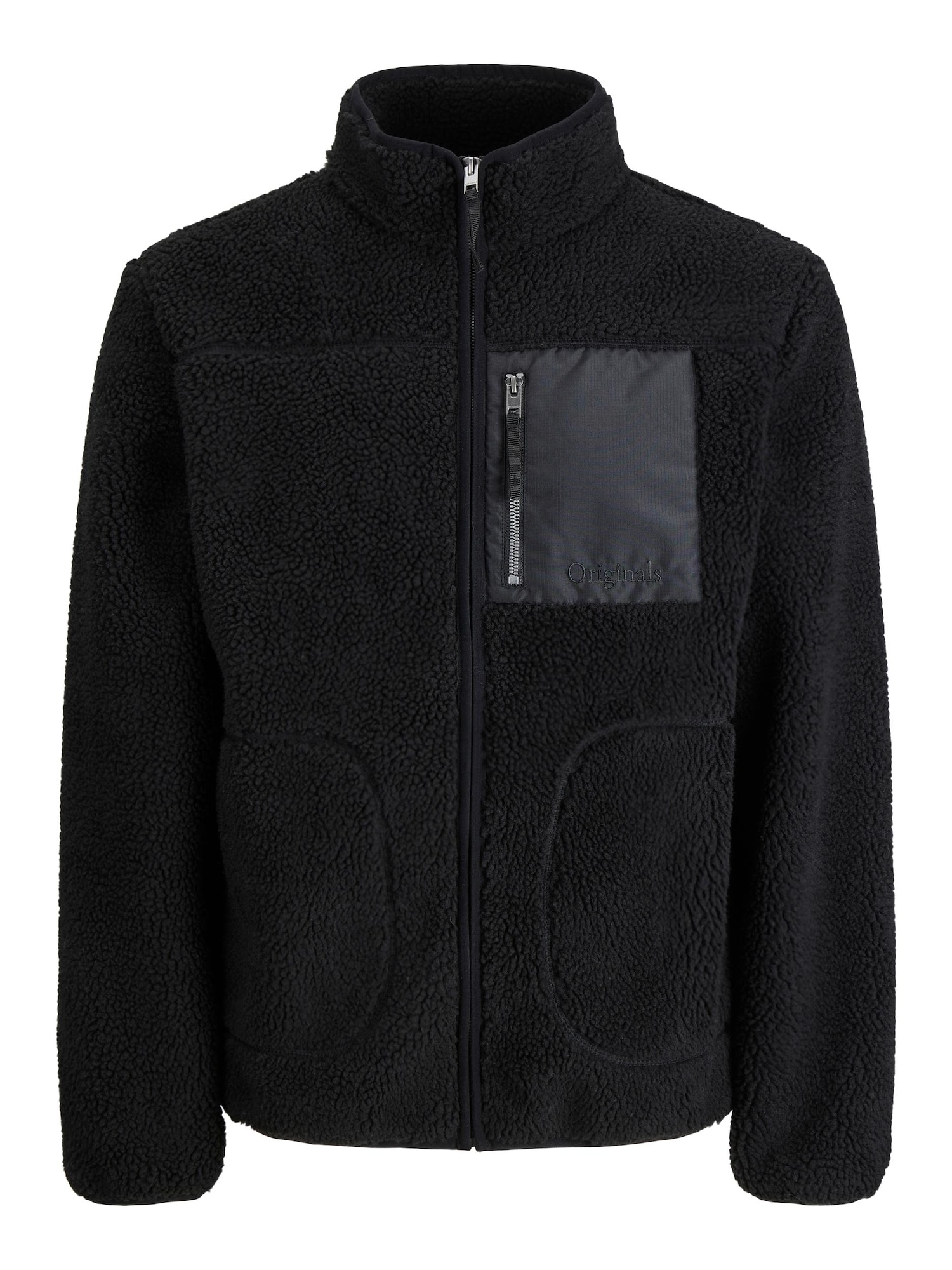 JACK & JONES Jopa iz flisa 'PARK'  črna