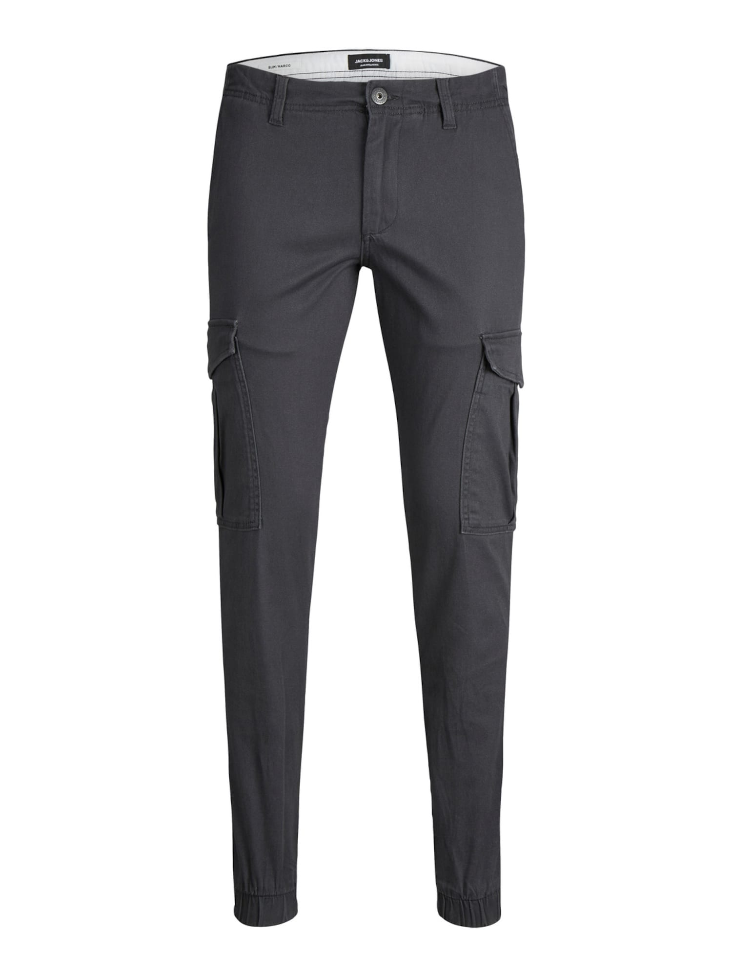 JACK & JONES Kargo hlače 'Marco Joe'  bazaltno siva