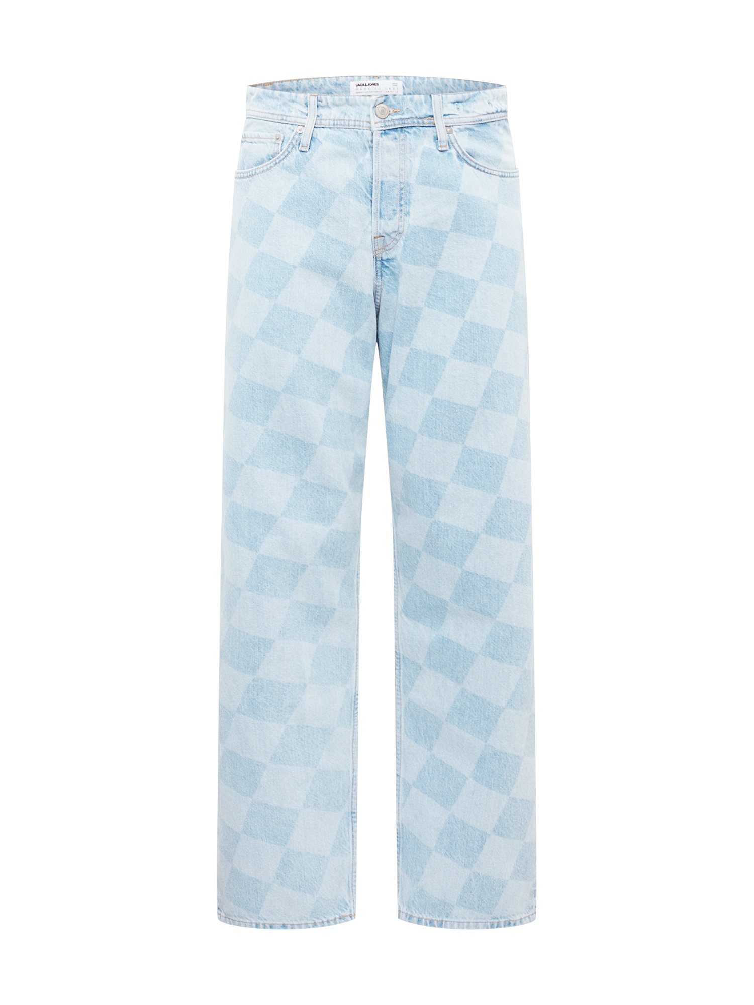 JACK & JONES Kavbojke 'EDDIE'  moder denim / svetlo modra