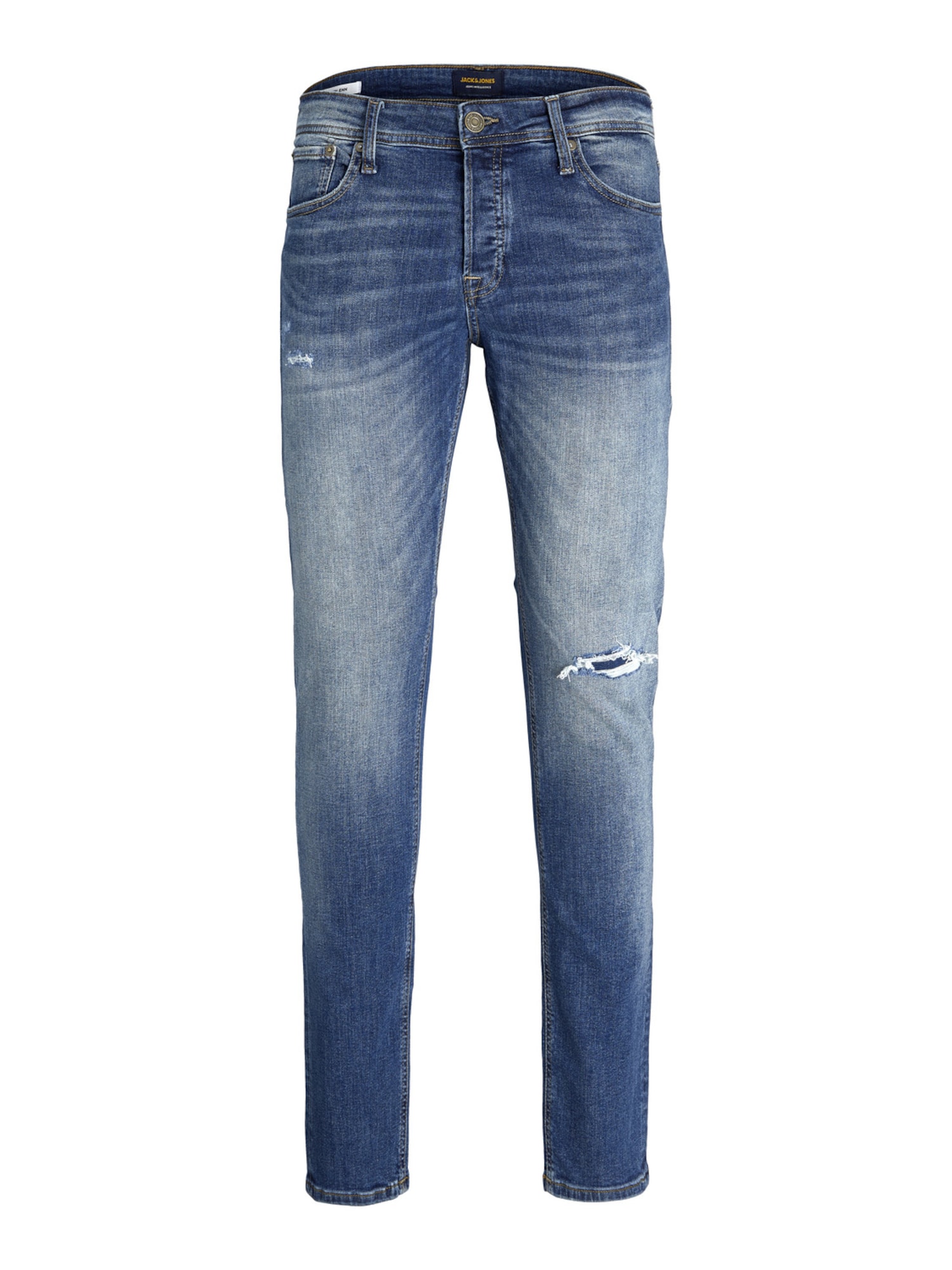 JACK & JONES Kavbojke 'Glenn'  moder denim