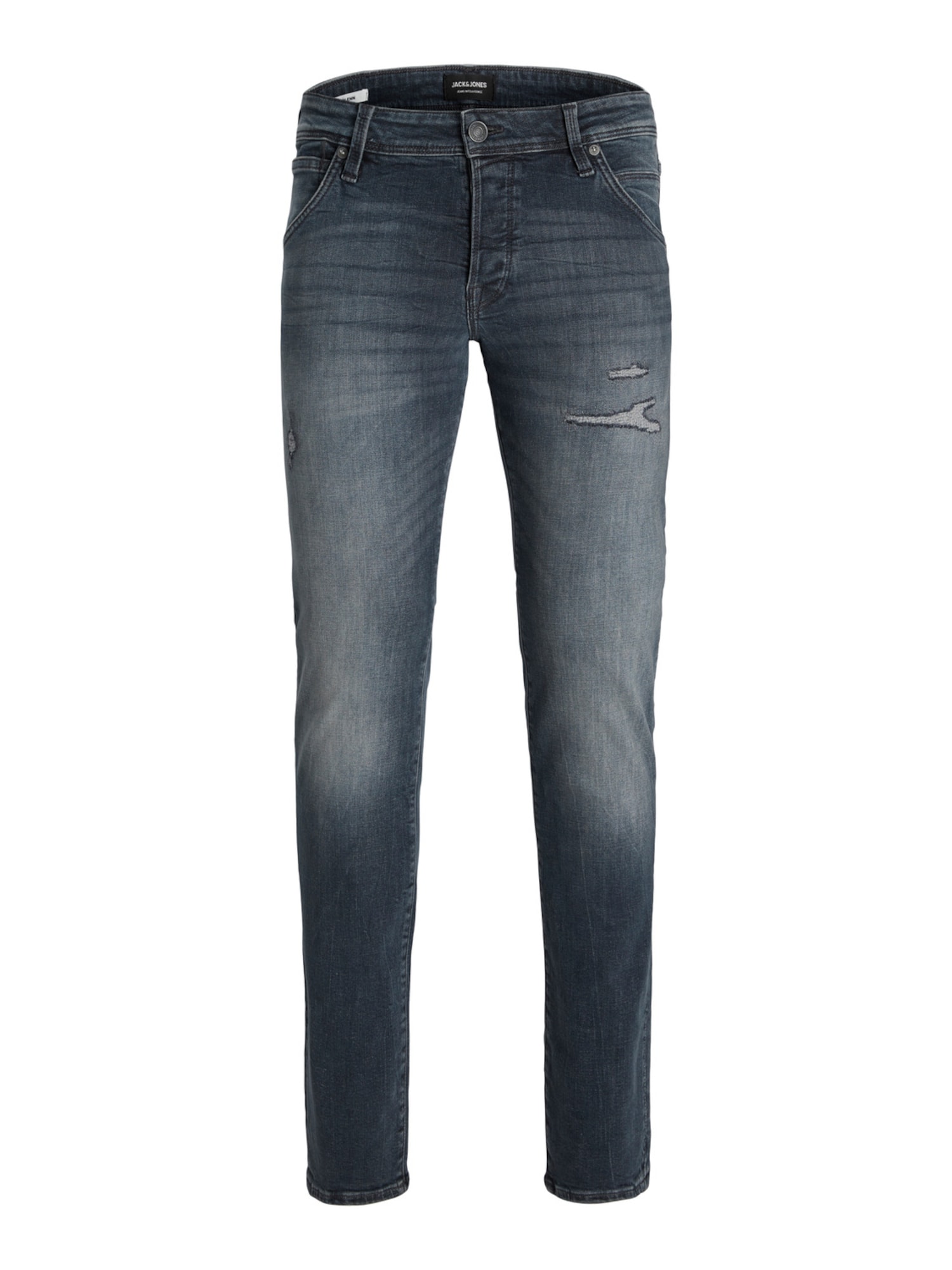 JACK & JONES Kavbojke 'Glenn'  siv denim