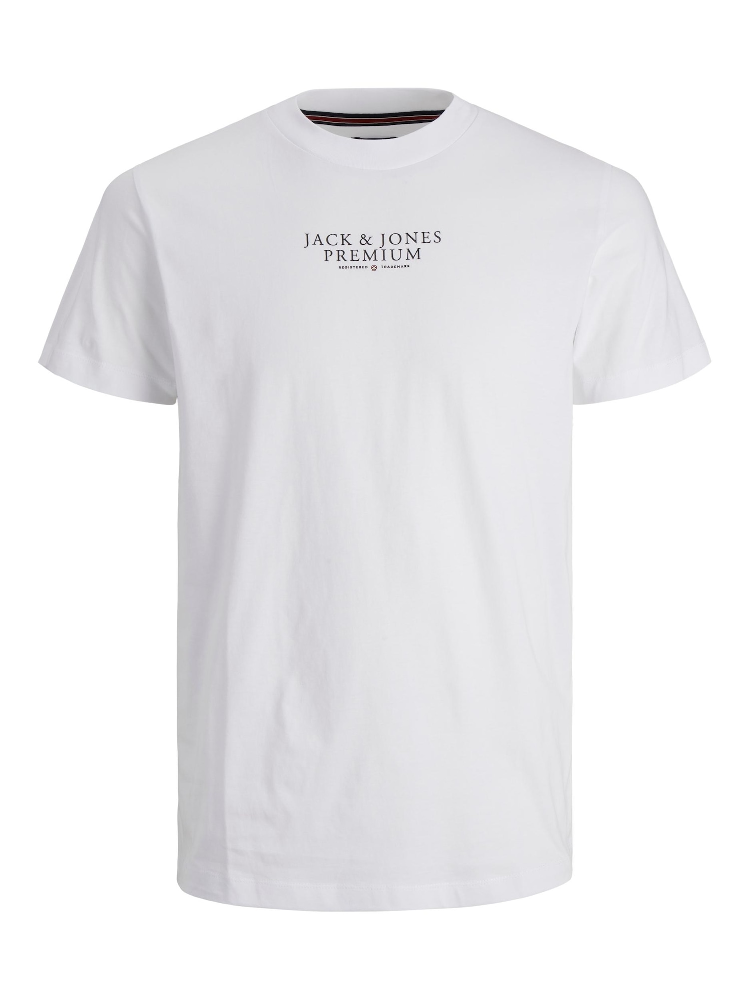 JACK & JONES Majica 'Archie'  črna / bela