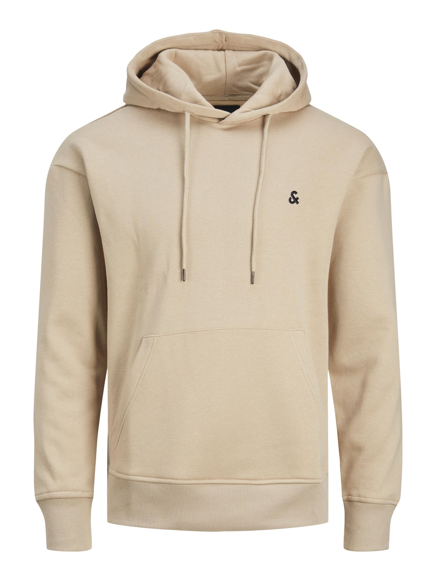 JACK & JONES Majica 'Star'  pesek / črna