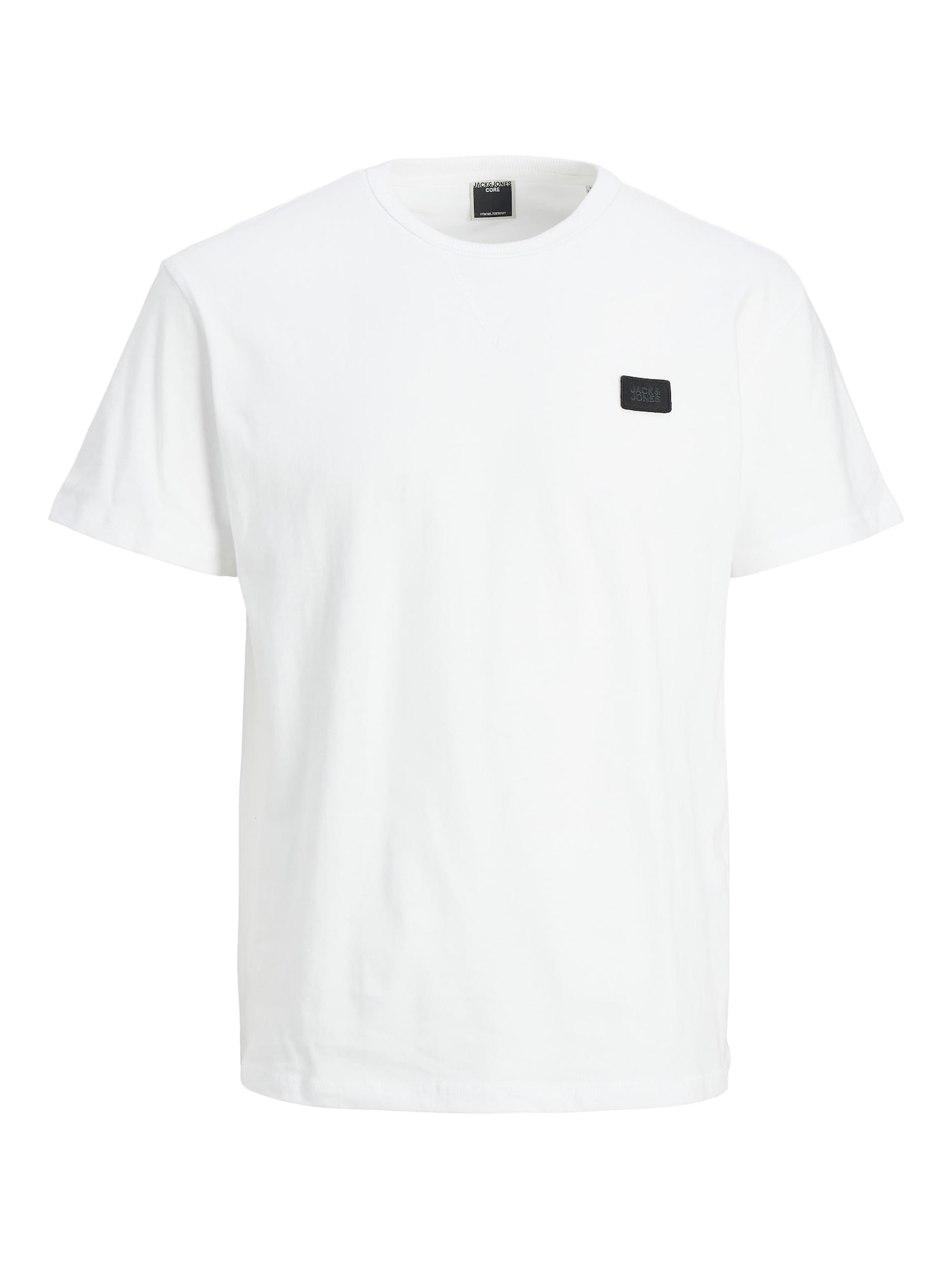JACK & JONES Majica  črna / bela