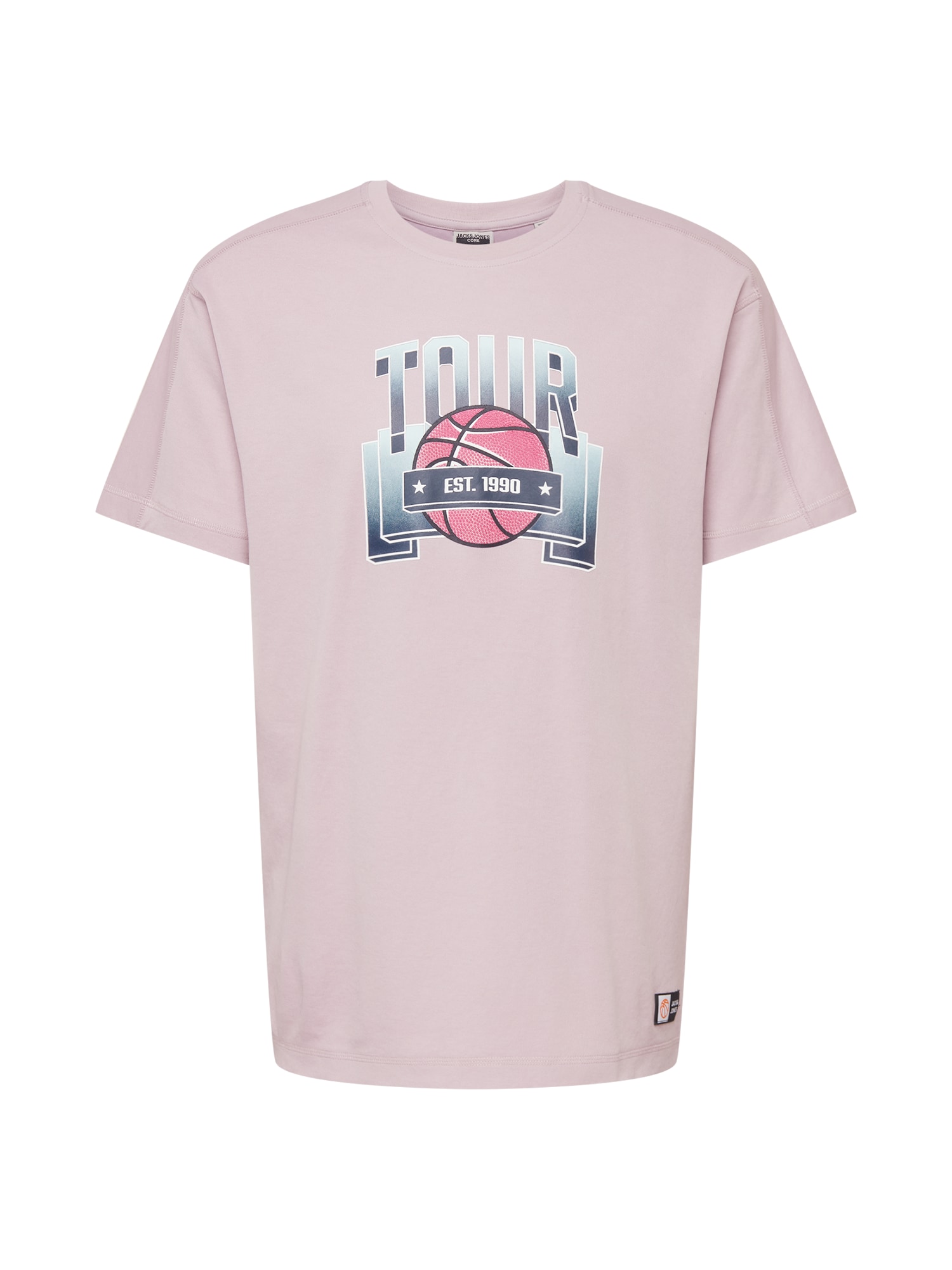 JACK & JONES Majica  mauve / mešane barve