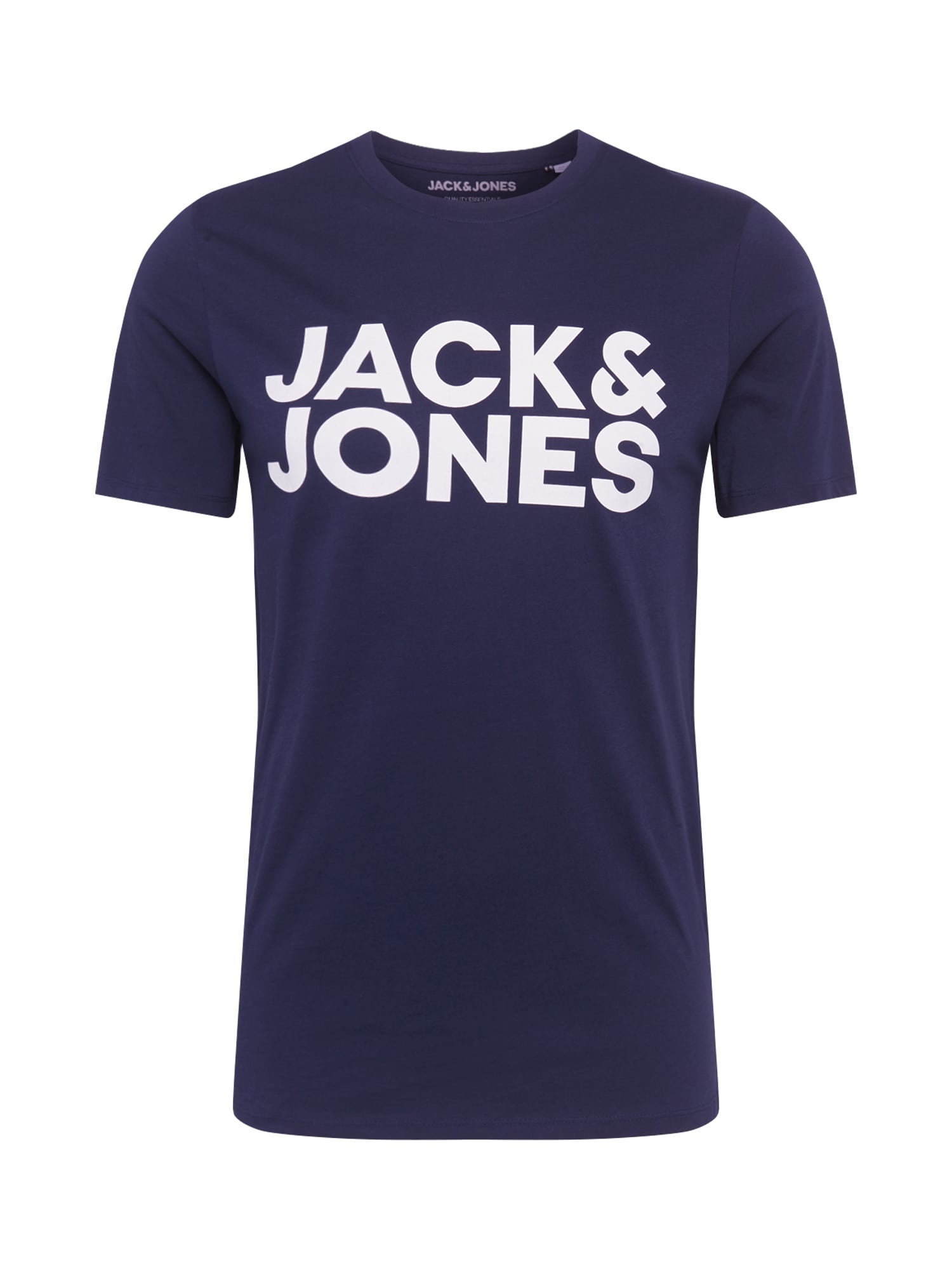 JACK & JONES Majica  mornarska / bela
