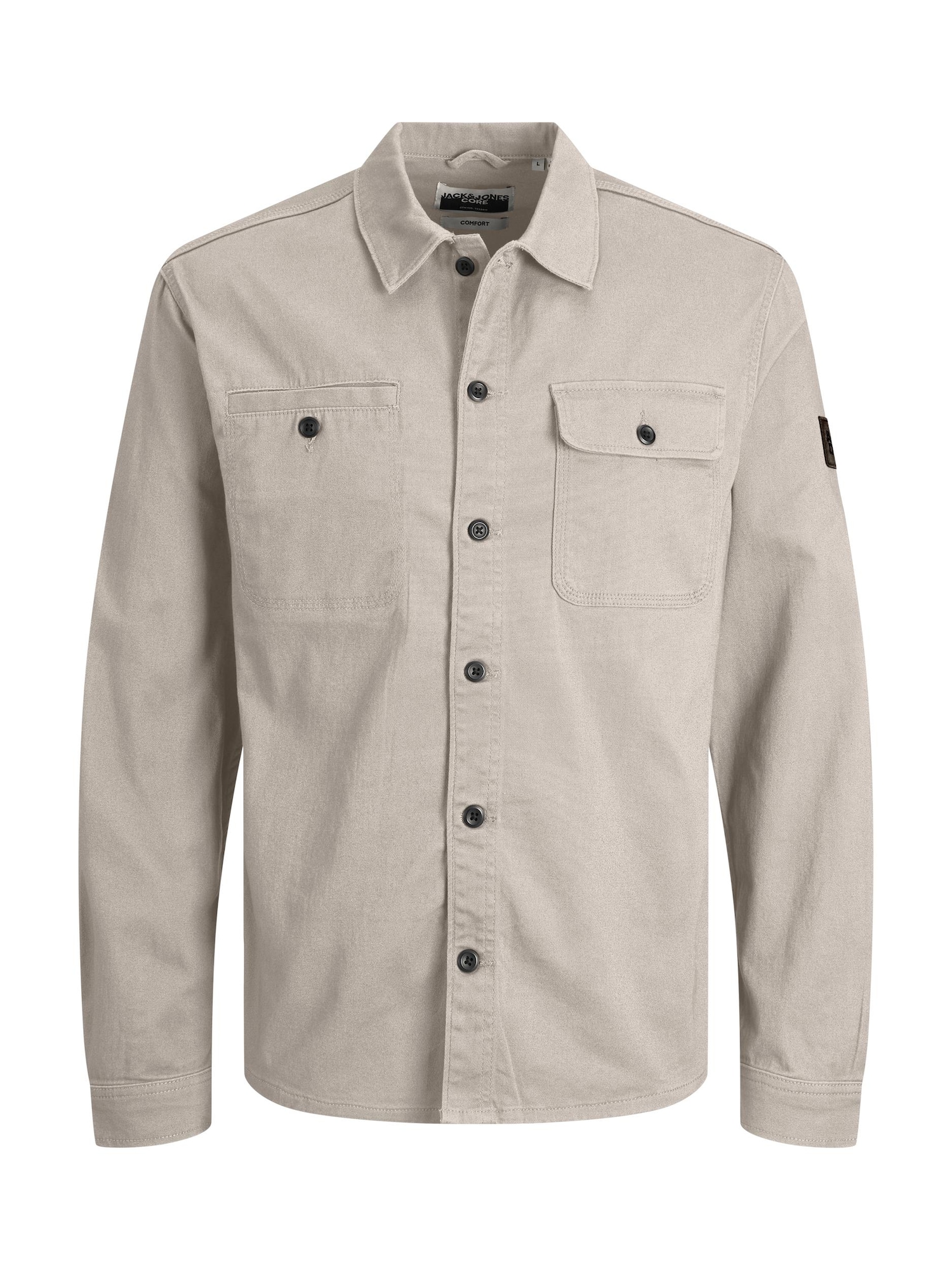 JACK & JONES Prehodna jakna 'Ben'  svetlo siva