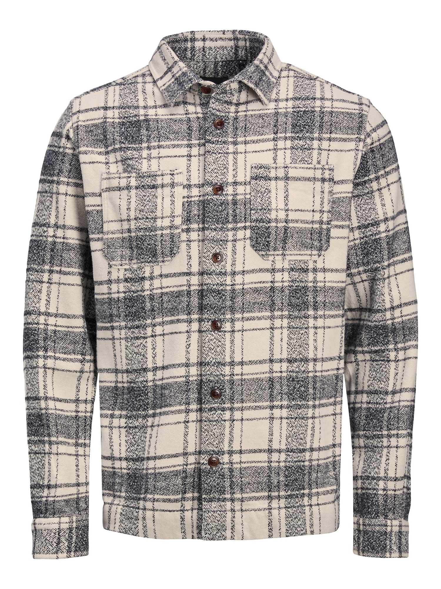 JACK & JONES Prehodna jakna 'Logan'  bež / antracit