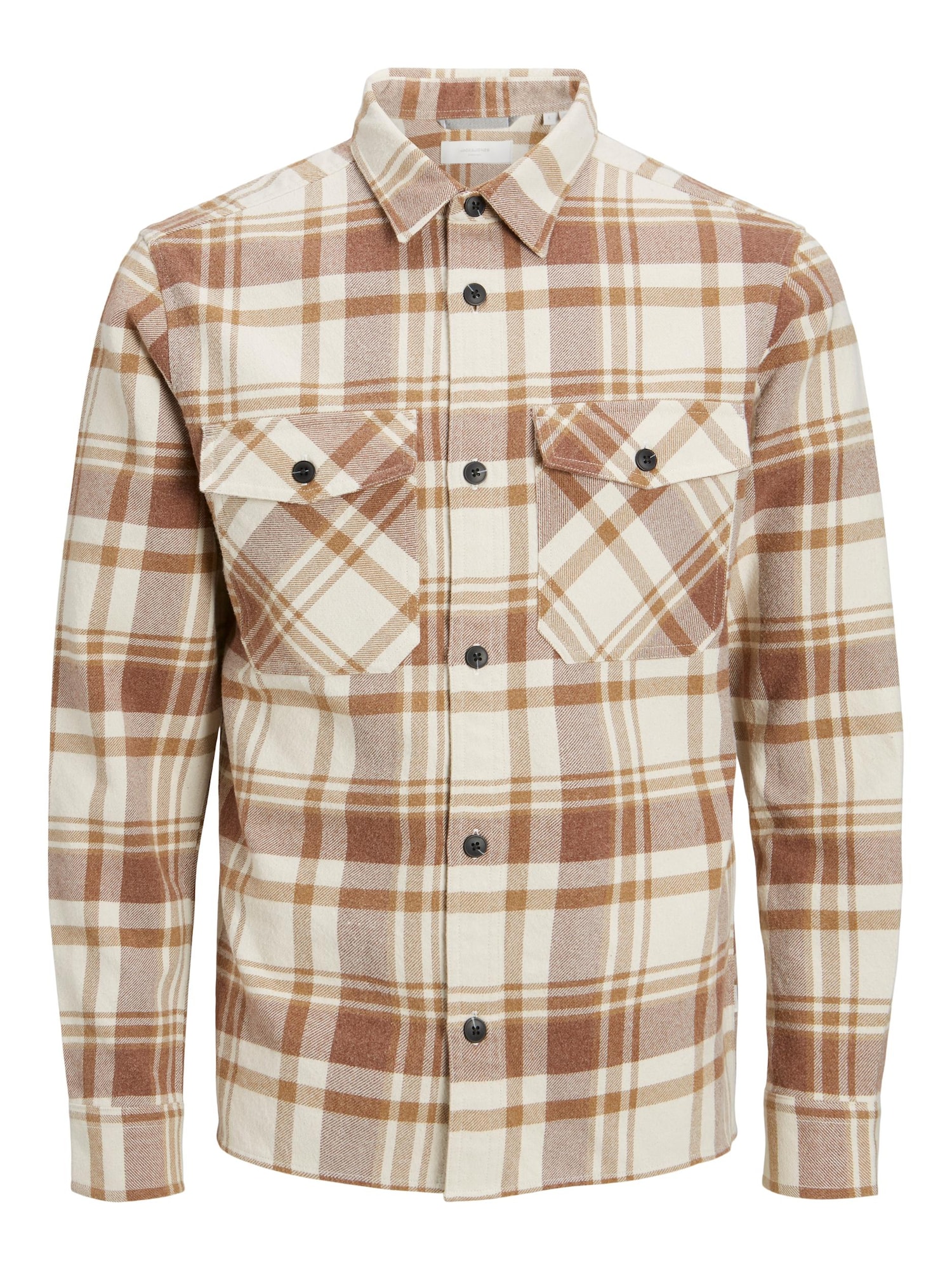 JACK & JONES Prehodna jakna 'Mark'  bež / rjava / karamel
