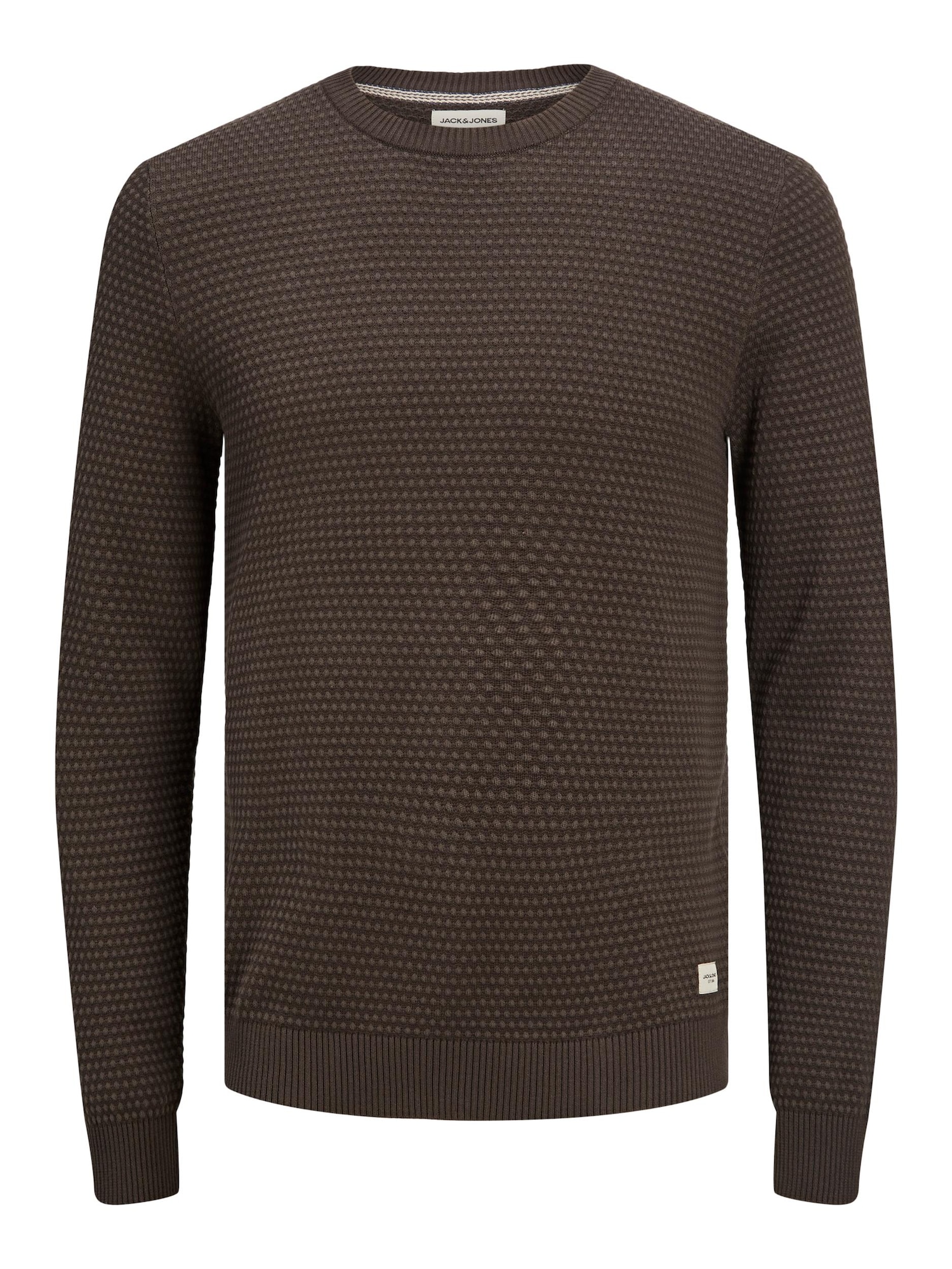 JACK & JONES Pulover 'ATLAS'  temno rjava