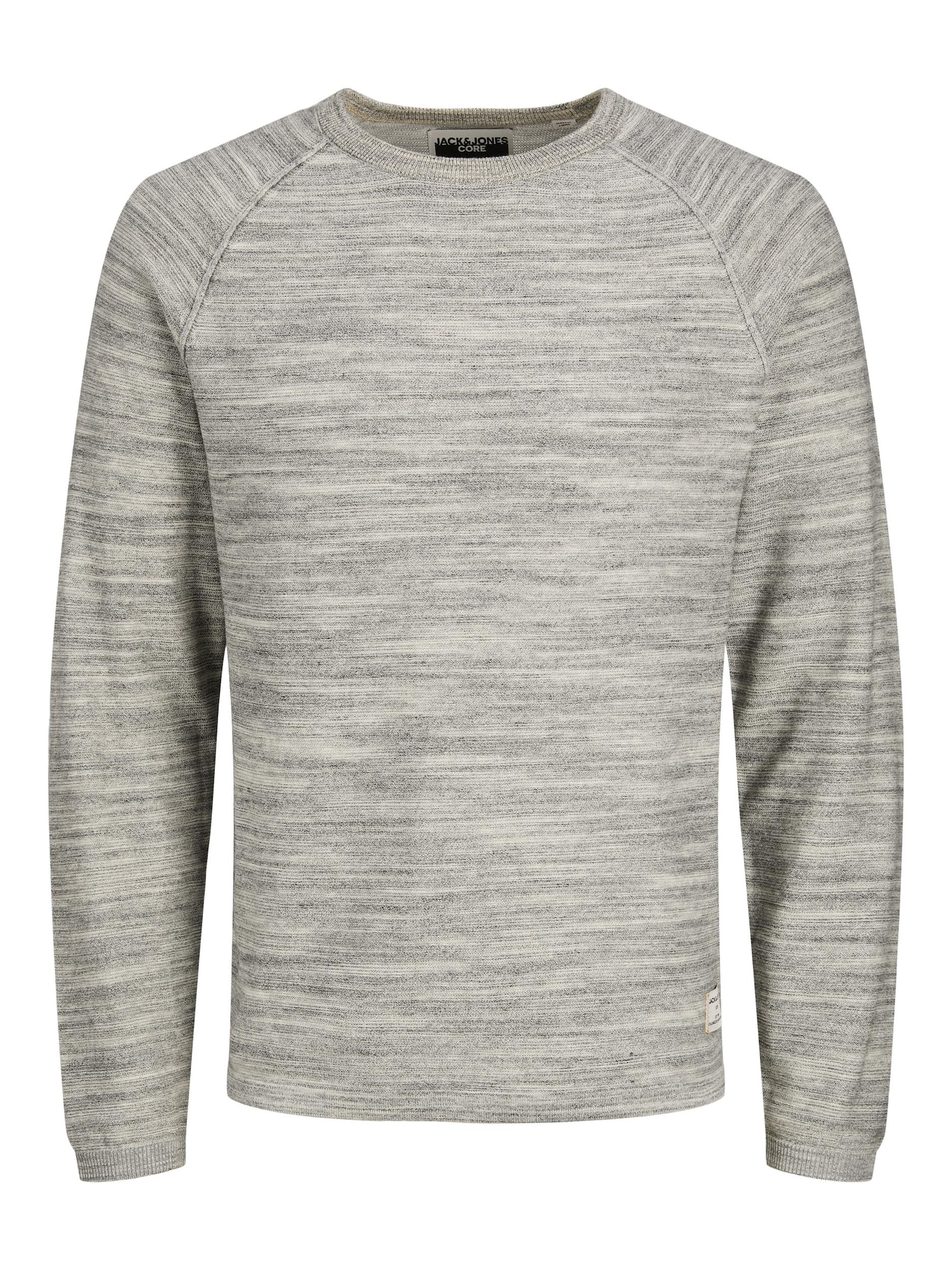 JACK & JONES Pulover 'Berg'  pegasto siva