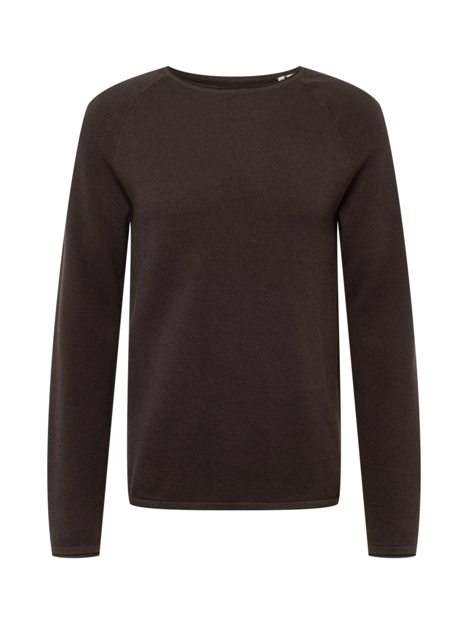 JACK & JONES Pulover 'Hill'  temno rjava