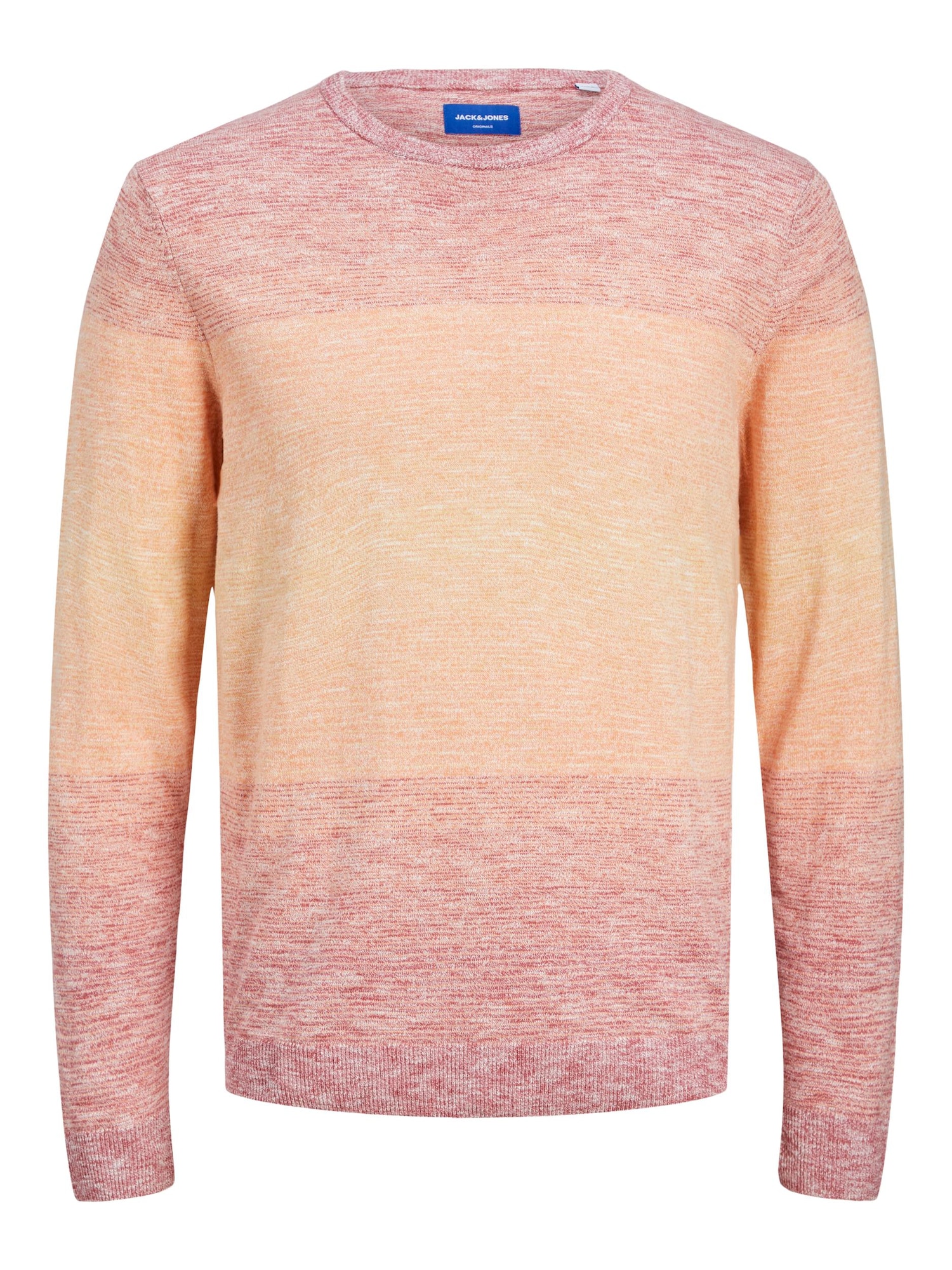 JACK & JONES Pulover 'MALIBU'  oranžna / staro roza
