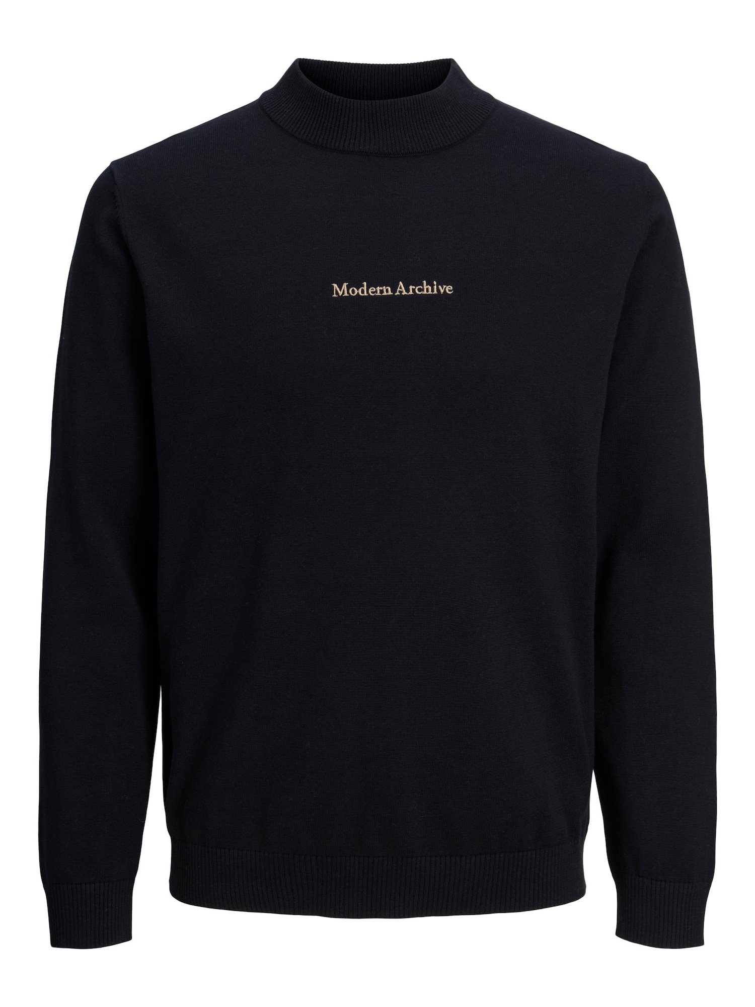 JACK & JONES Pulover 'ROB'  kamela / mornarska