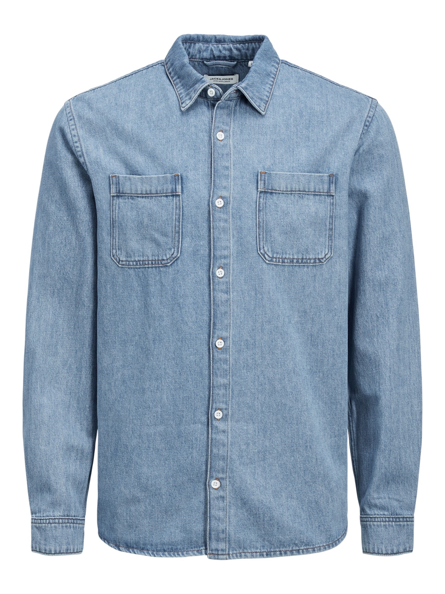 JACK & JONES Srajca 'Jeff'  moder denim