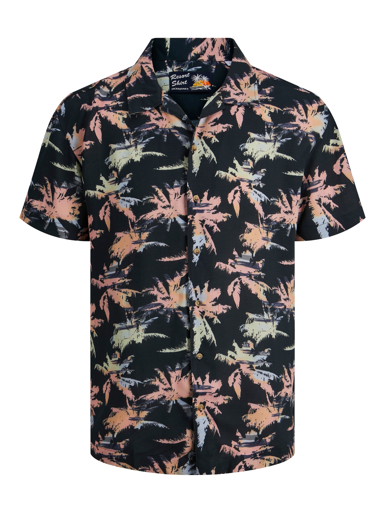 JACK & JONES Srajca 'SOLAR'  pastelno modra / pastelno zelena / roza / črna
