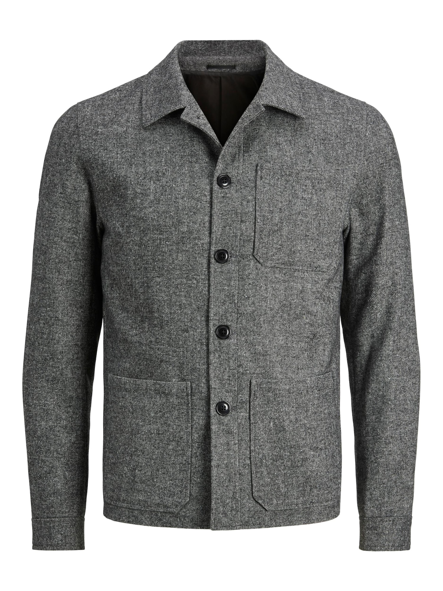 JACK & JONES Suknjič  temno siva