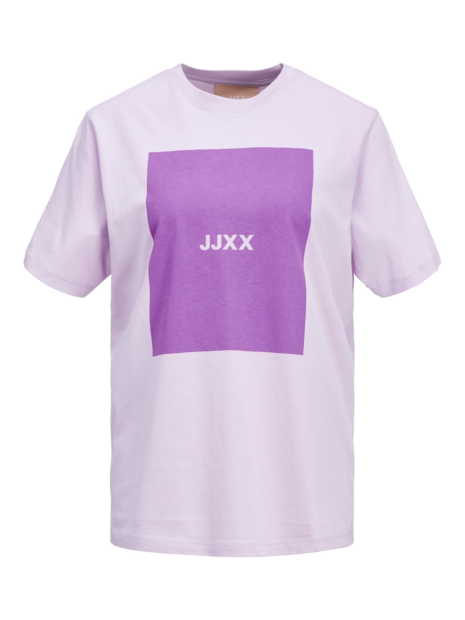 JJXX Majica 'Amber'  pastelno lila / svetlo lila / bela