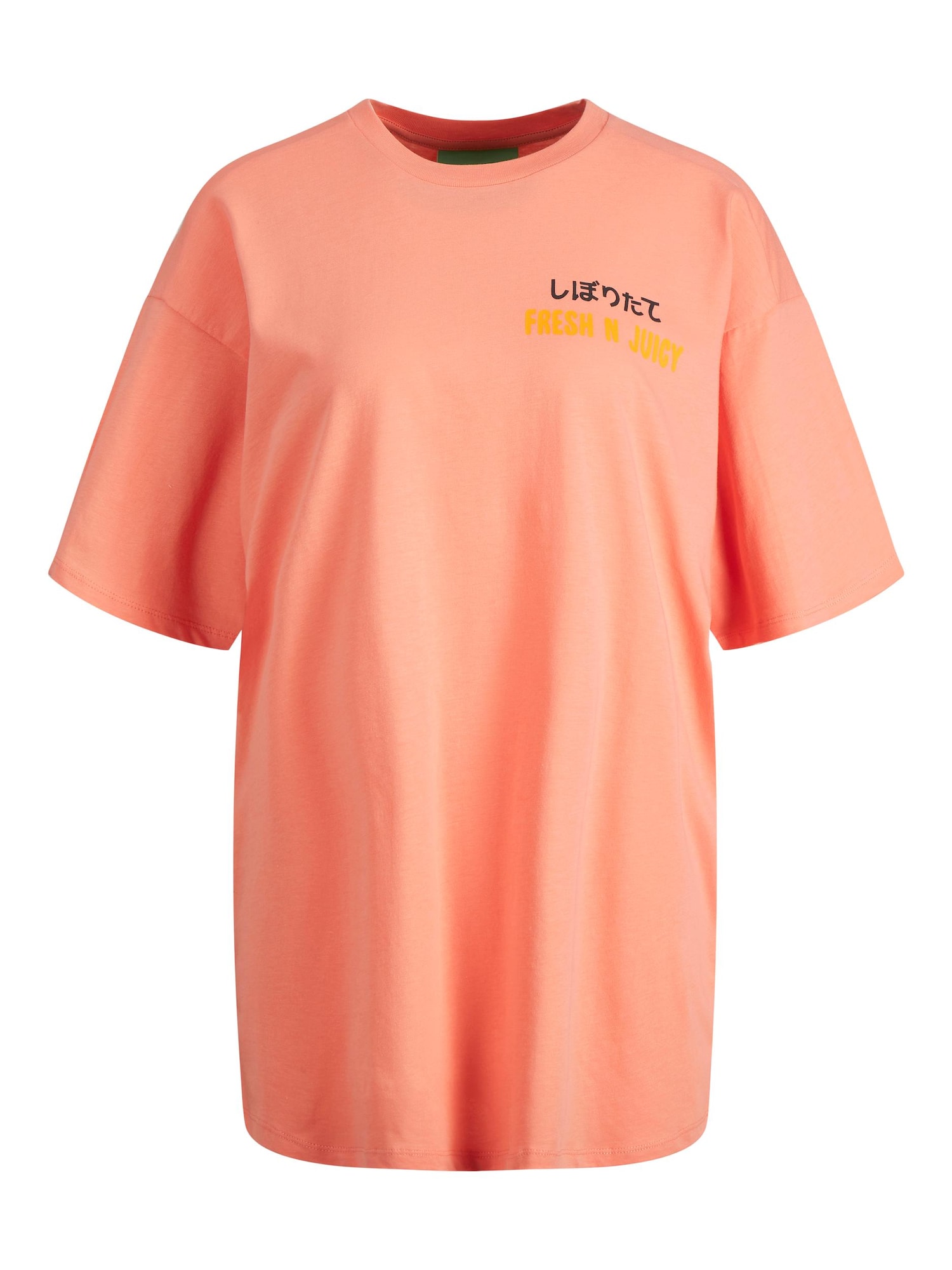 JJXX Široka majica 'Kayle'  modra / oranžna / korala / rdeča / črna
