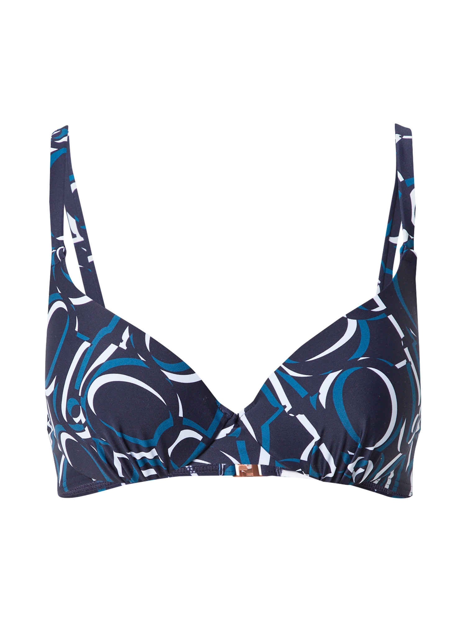 JOOP! Bodywear Bikini zgornji del  modra / nočno modra / bela