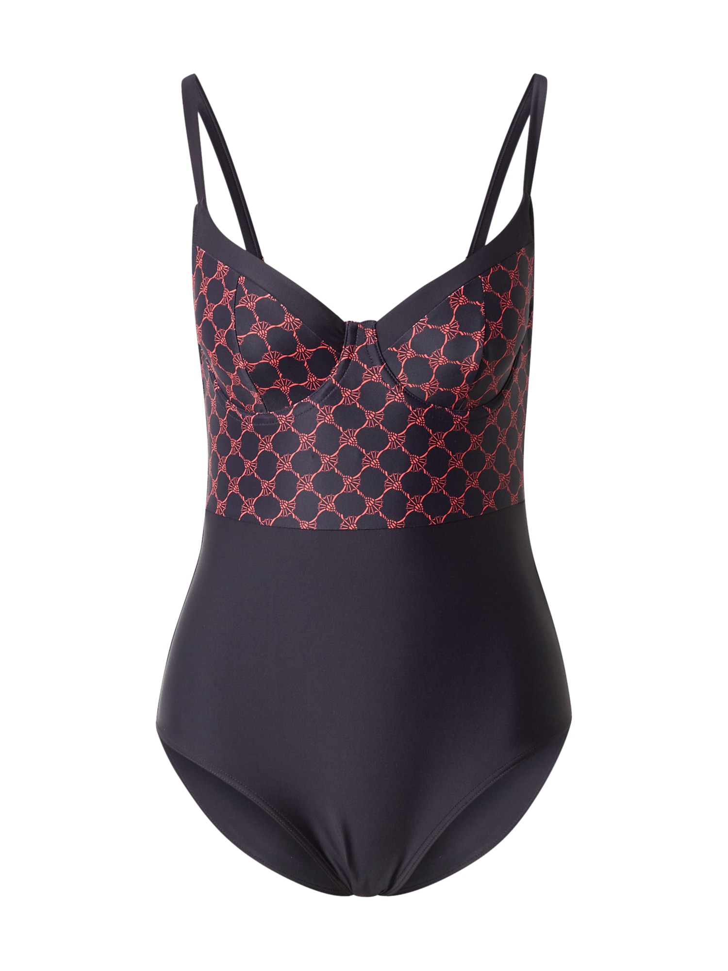 JOOP! Bodywear Enodelne kopalke  temno modra / pastelno rdeča
