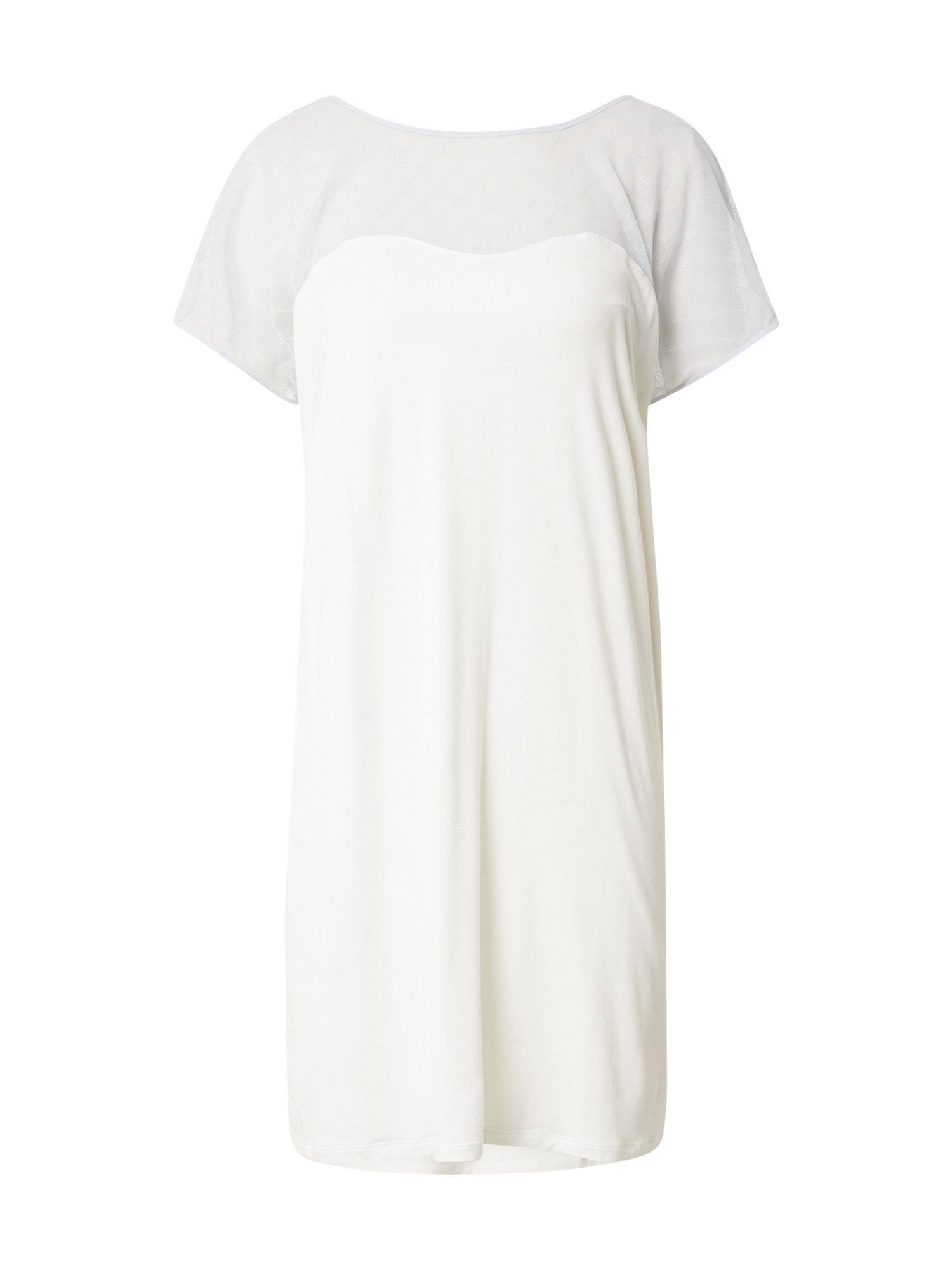 JOOP! Bodywear Spalna srajca  pastelno modra / bela