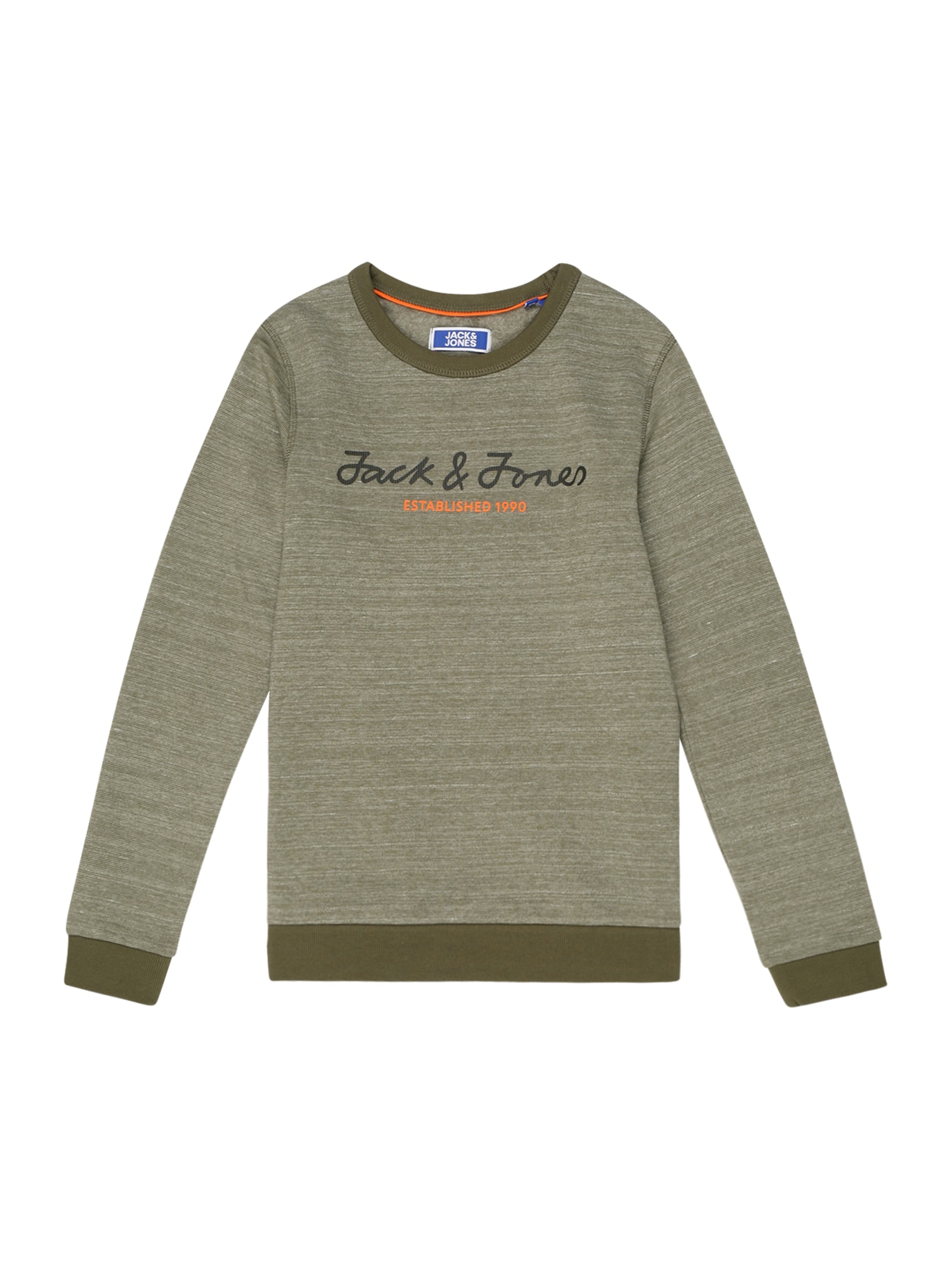 Jack & Jones Junior Majica 'BERG'  večbarvno zelena / oranžna / črna