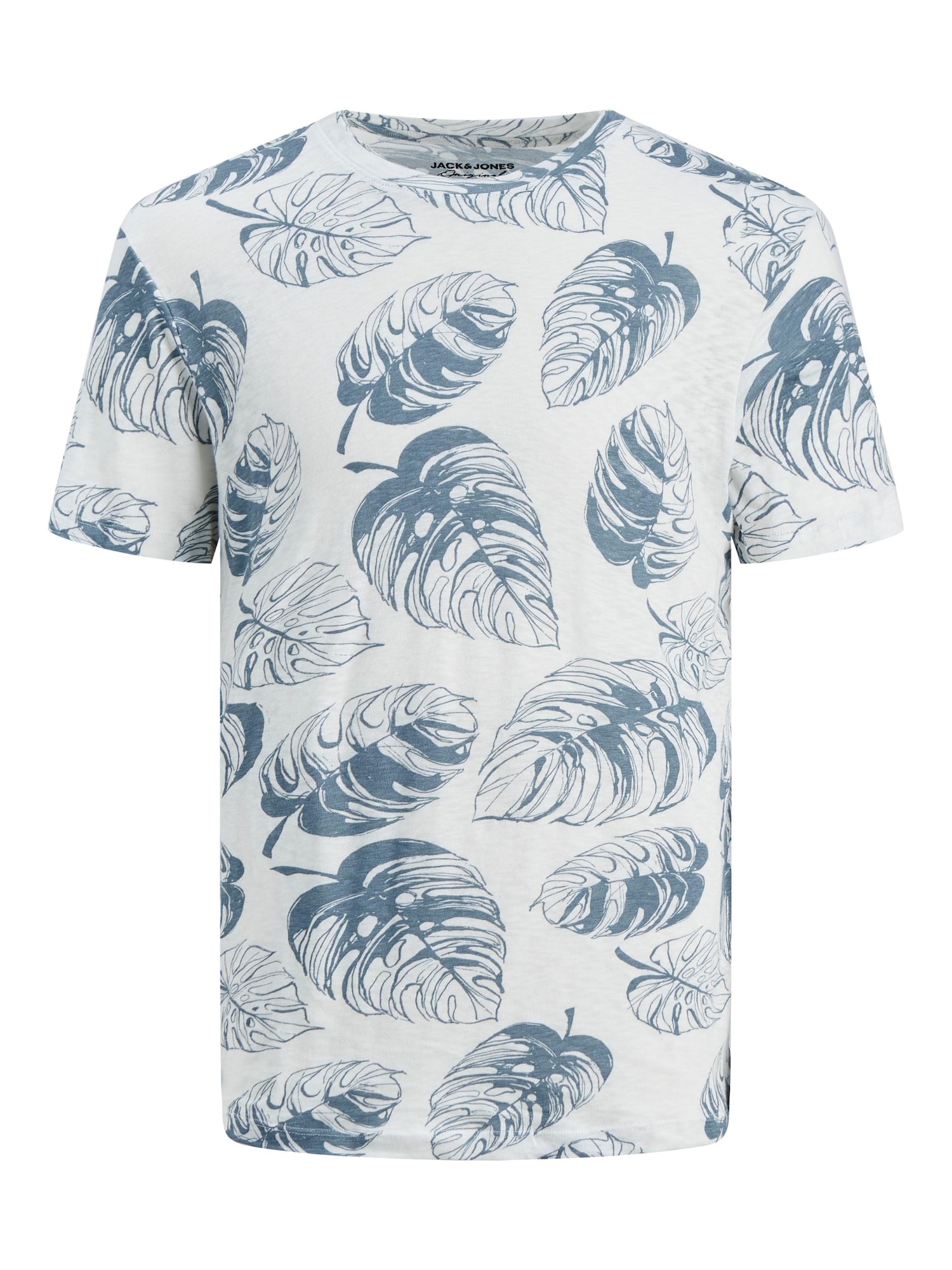 Jack & Jones Junior Majica 'Breezy'  marine / bela