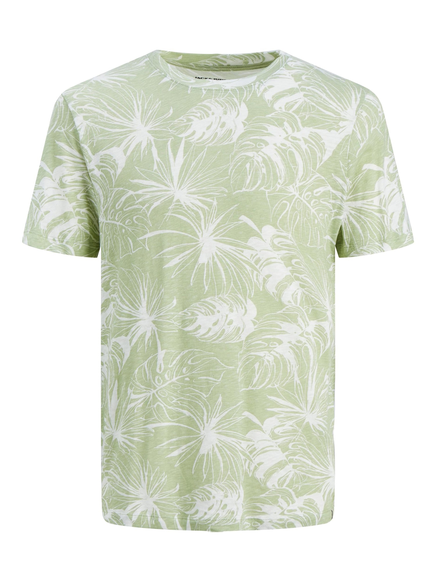 Jack & Jones Junior Majica 'Breezy'  pastelno zelena / bela