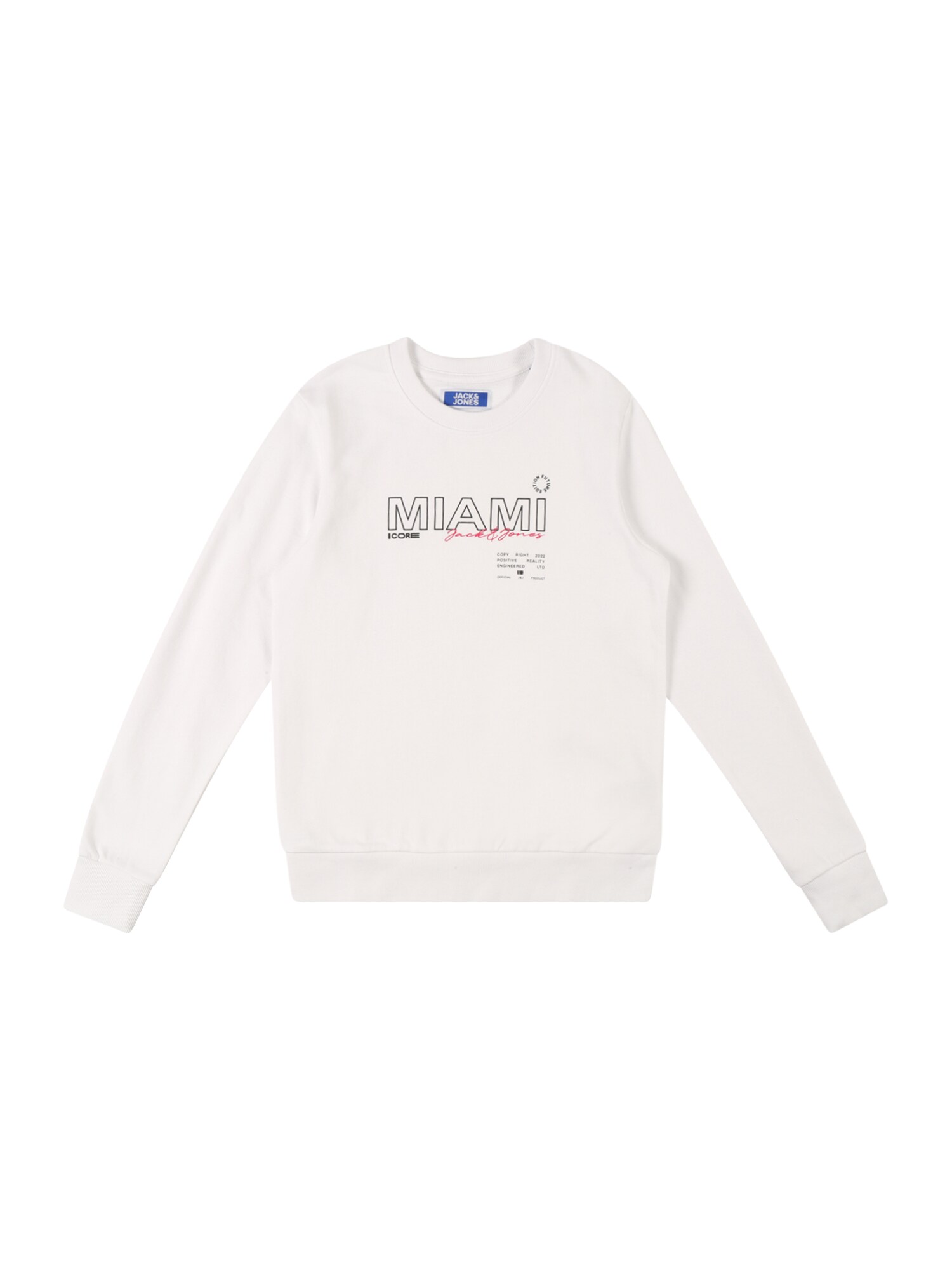 Jack & Jones Junior Majica 'STAYCAY'  rdeča / črna / bela