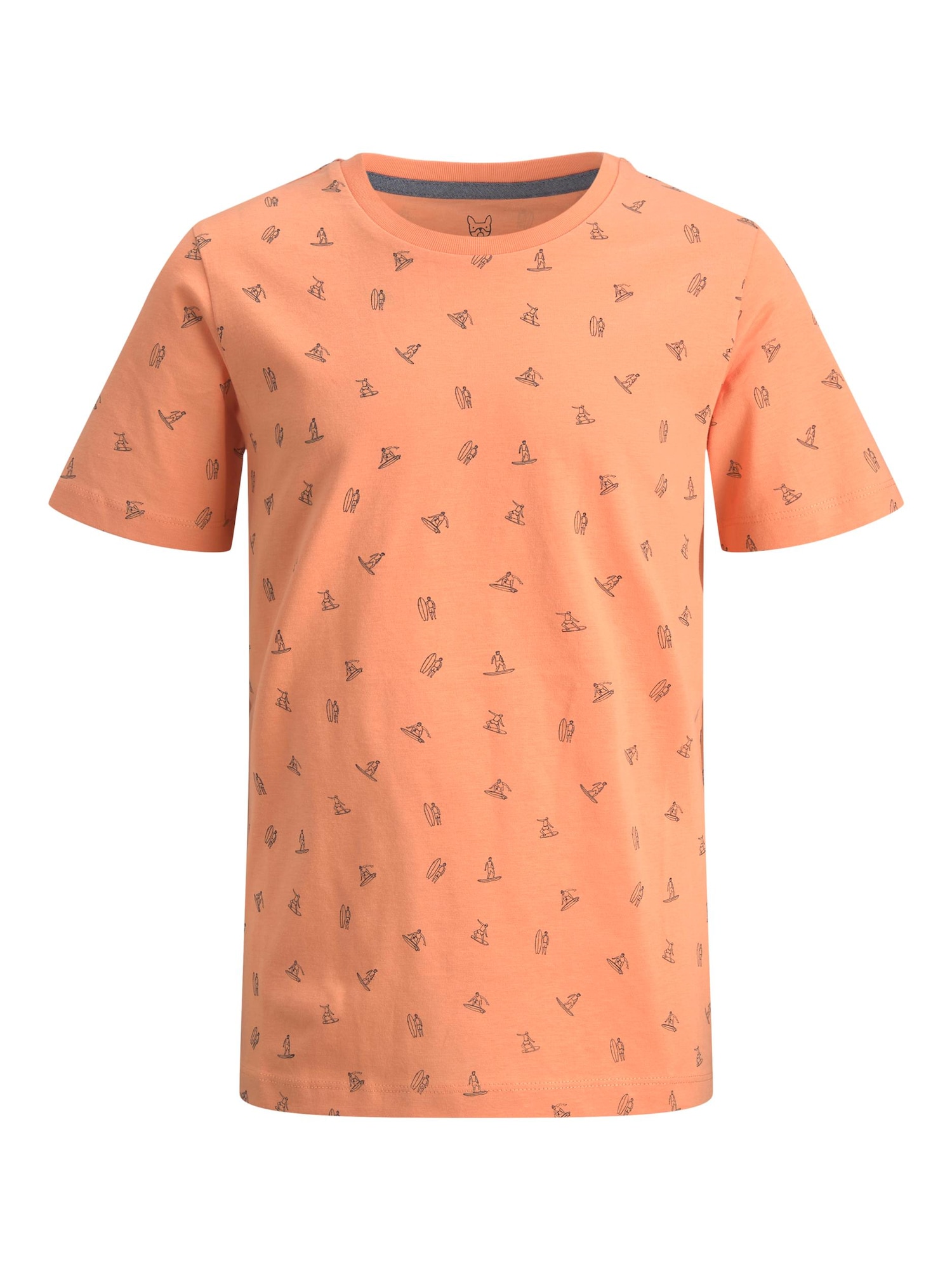 Jack & Jones Junior Majica 'Tristan'  nočno modra / korala