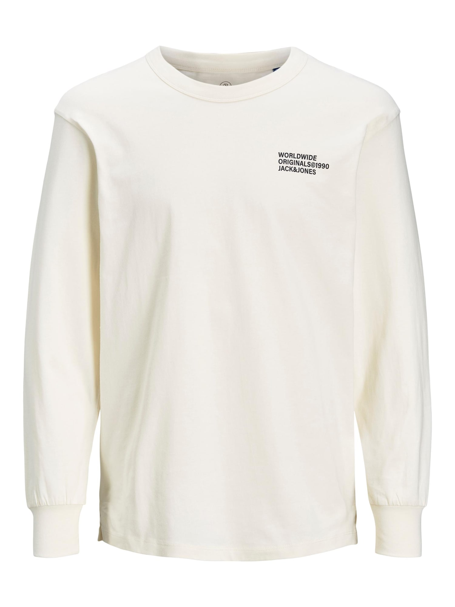 Jack & Jones Junior Majica 'Worldwide'  svetlo modra / črna / bela