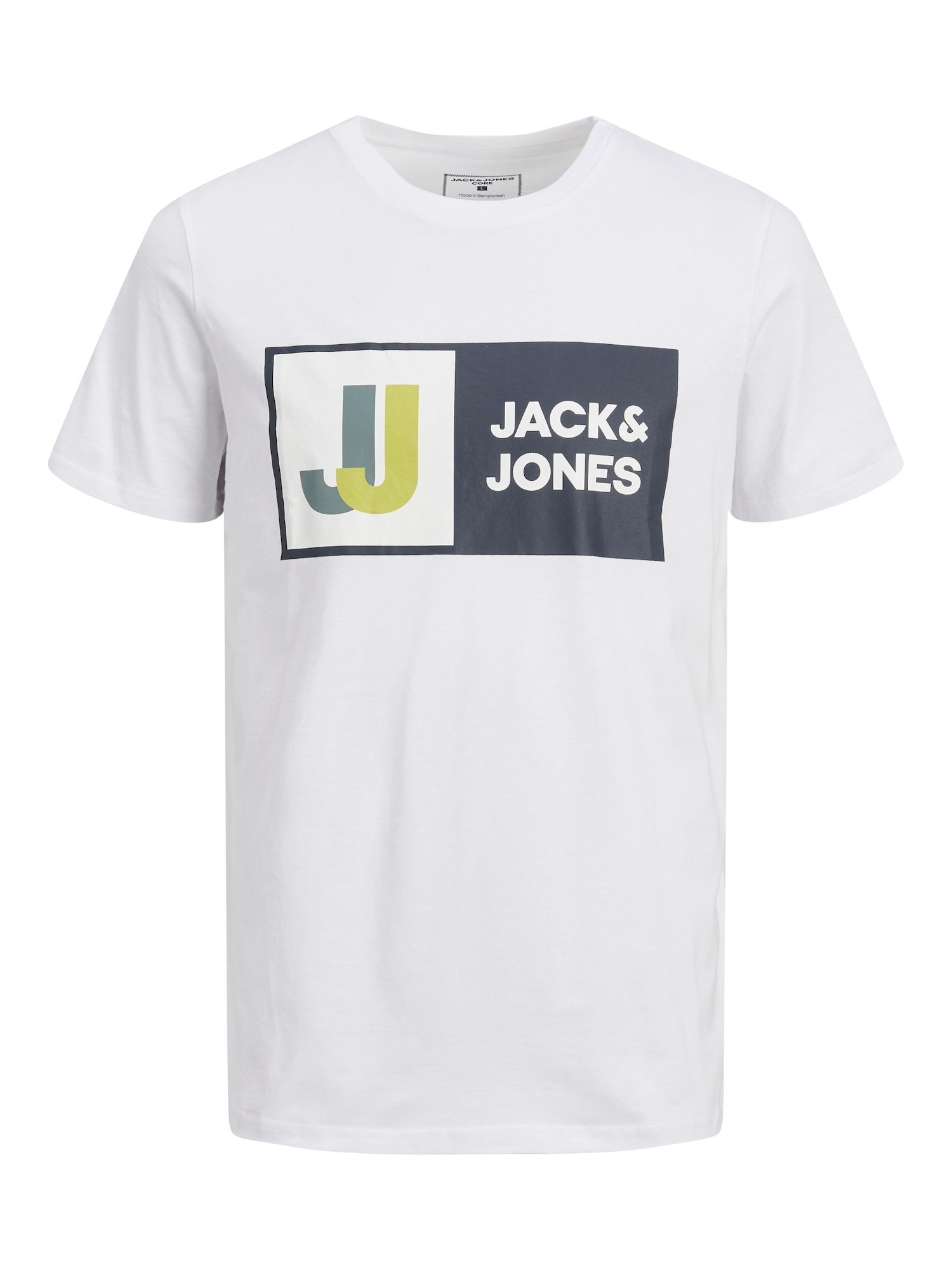 Jack & Jones Junior Majica  marine / jabolko / bela